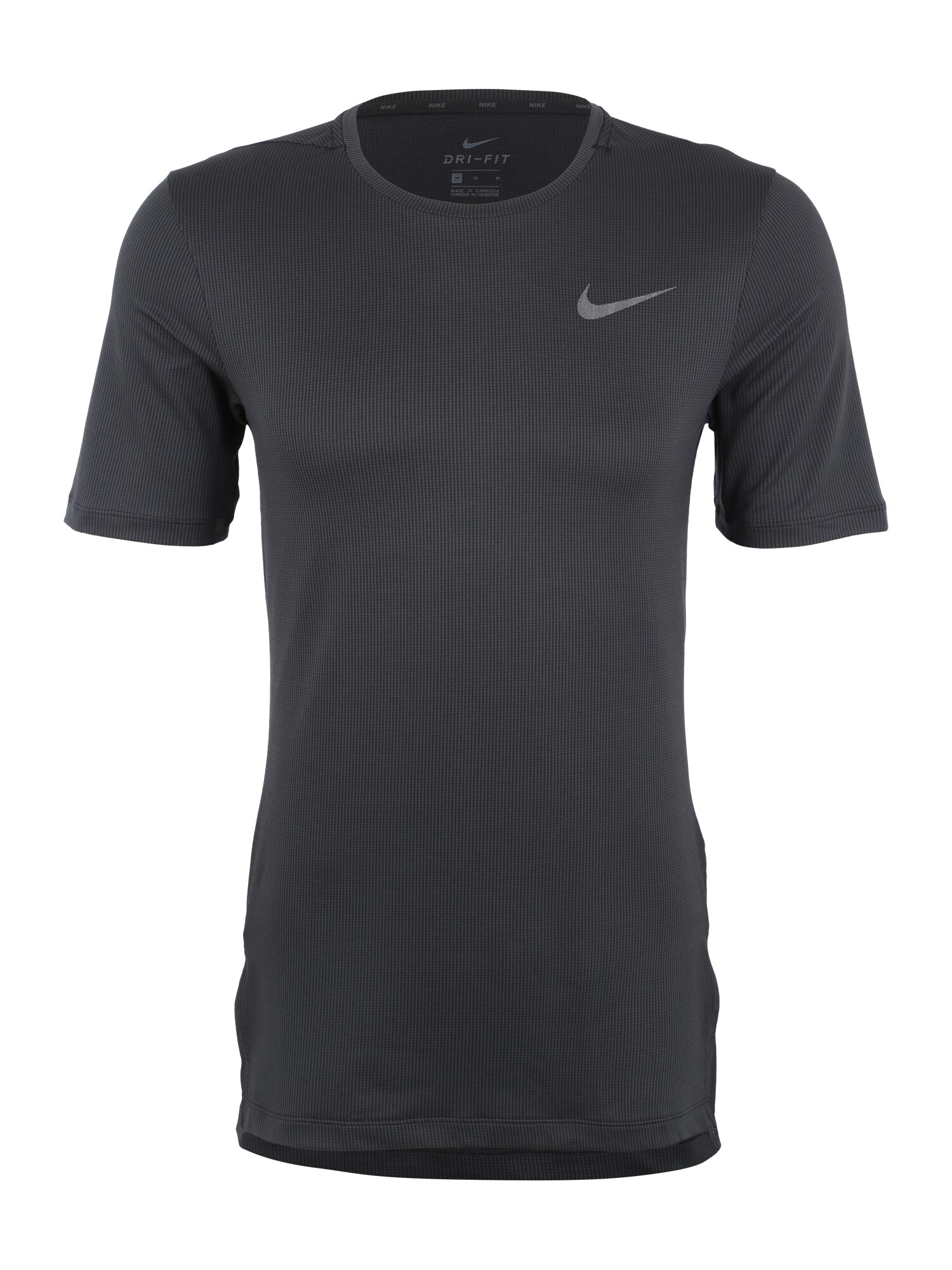 Nike Heren Functioneel Shirt M Nk Dry Top Ss Slim Zwart nike kopen in de aanbieding