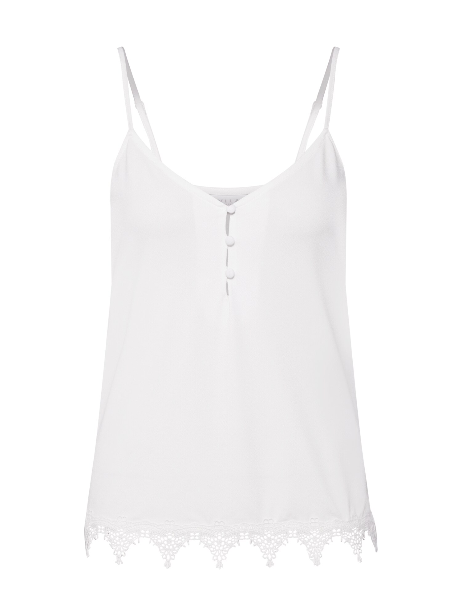 Vila Dames Top Boudoiri Wit vila kopen in de aanbieding