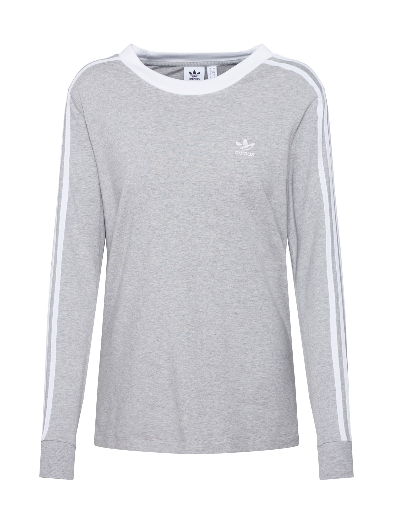 ADIDAS ORIGINALS Marškinėliai  šviesiai pilka