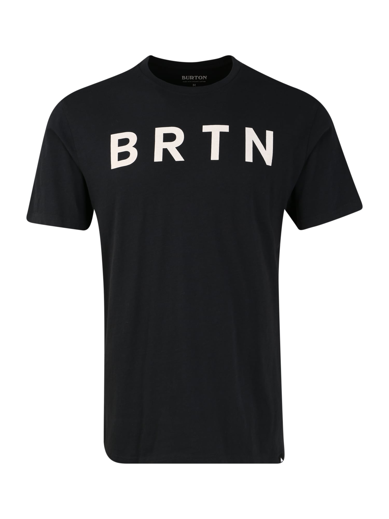 BURTON Funkcionális felső 'Men's BRTN Organic Short Sleeve T Shirt'  fekete / fehér