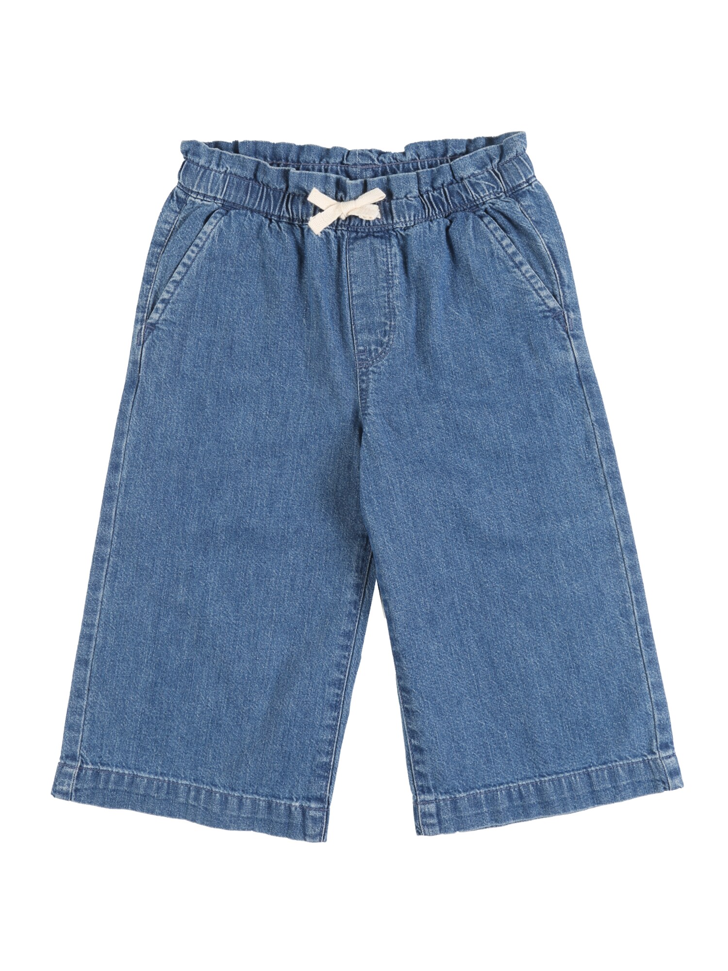 GAP Džinsai 'V-WIDE LEG CROP'  tamsiai (džinso) mėlyna