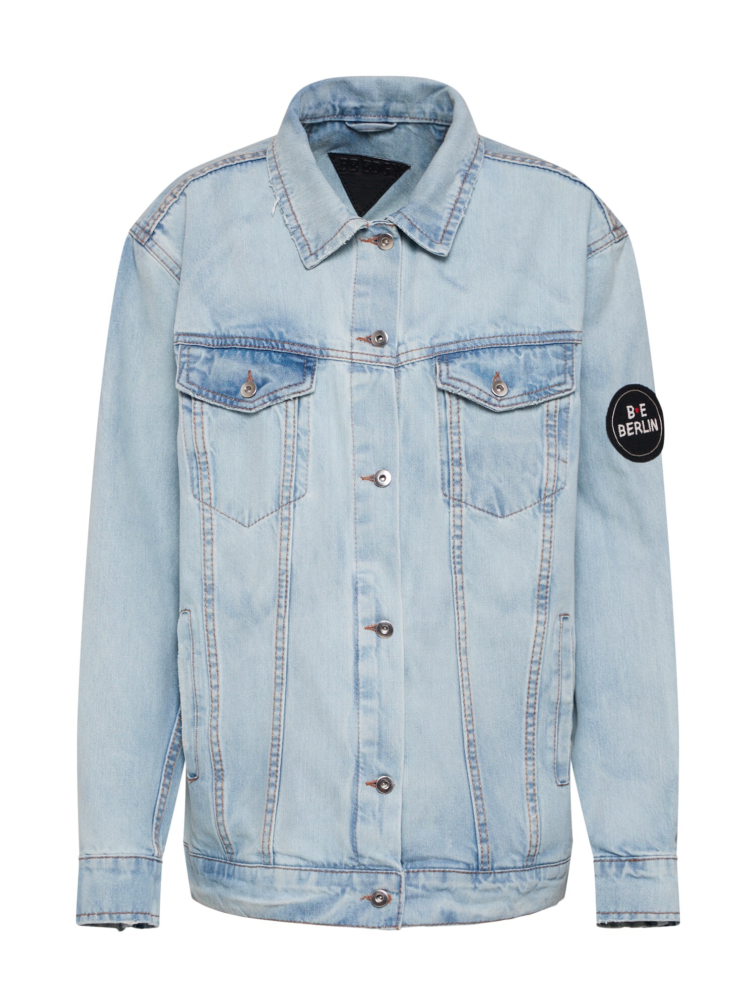 Be Edgy Dames Tussenjas Bejuno D Blauw Denim be edgy kopen in de aanbieding