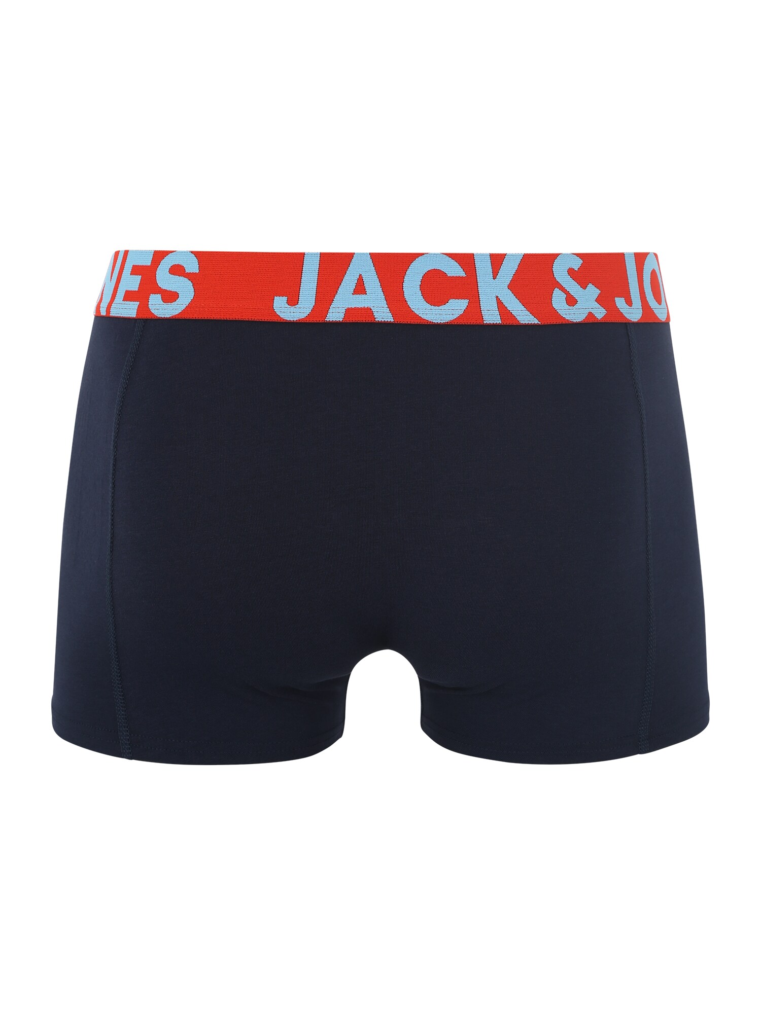 JACK & JONES Boxeralsók 'JACCrazy'  sötétkék / antracit / narancs / fekete termék 2. képe