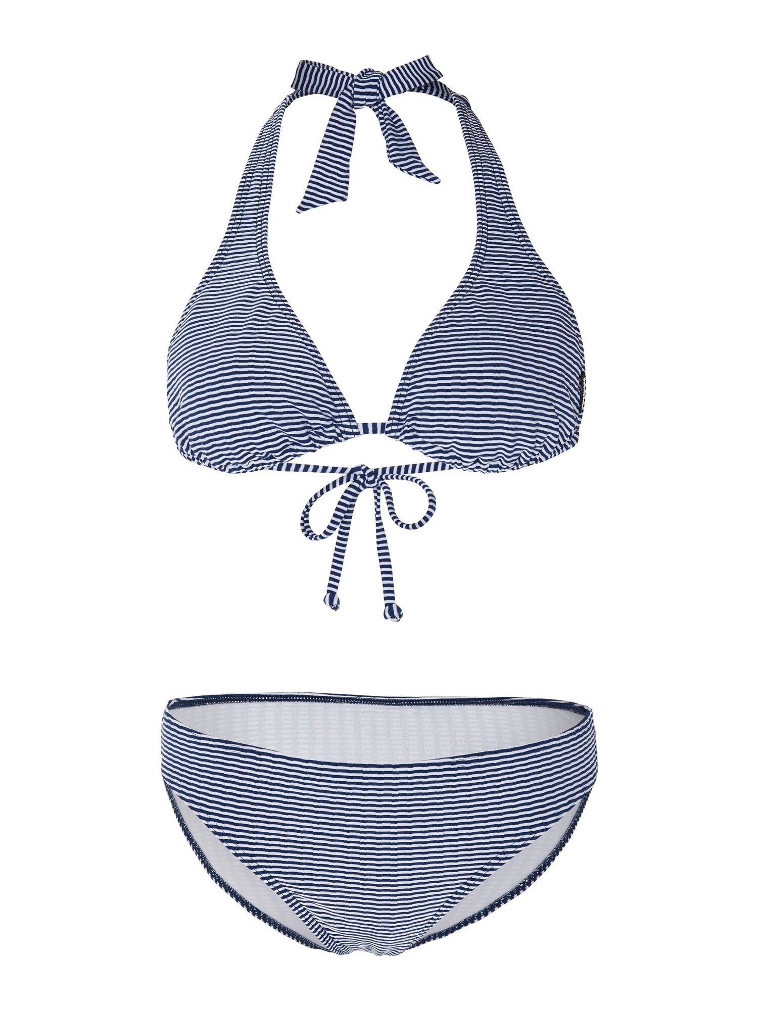 CHIEMSEE Sportinis bikinis  balta / tamsiai mėlyna