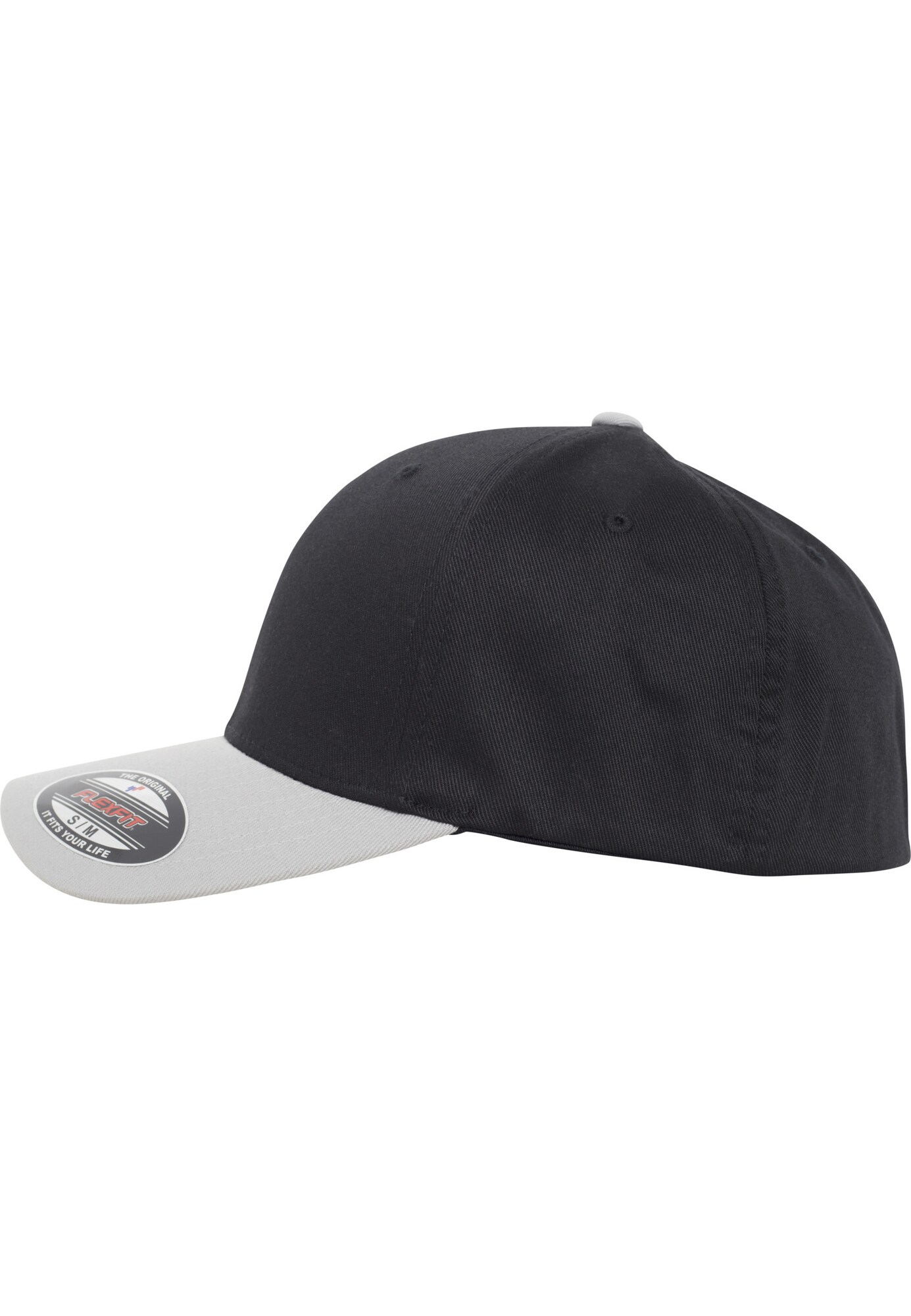 Flexfit Čiapka svetlosivá / čierna (obrázok 4)