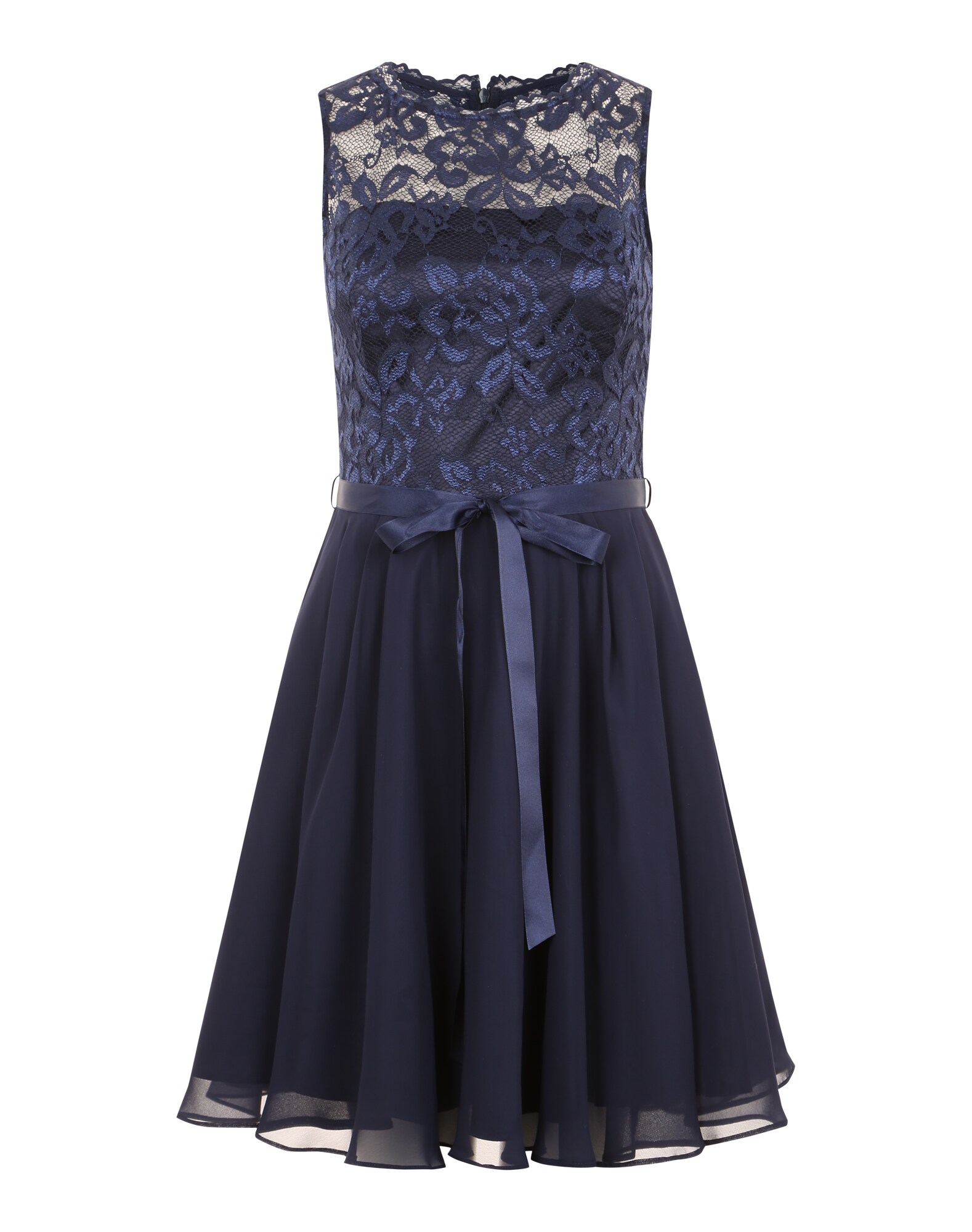 Swing Dames Cocktailjurk Donkerblauw swing kopen in de aanbieding