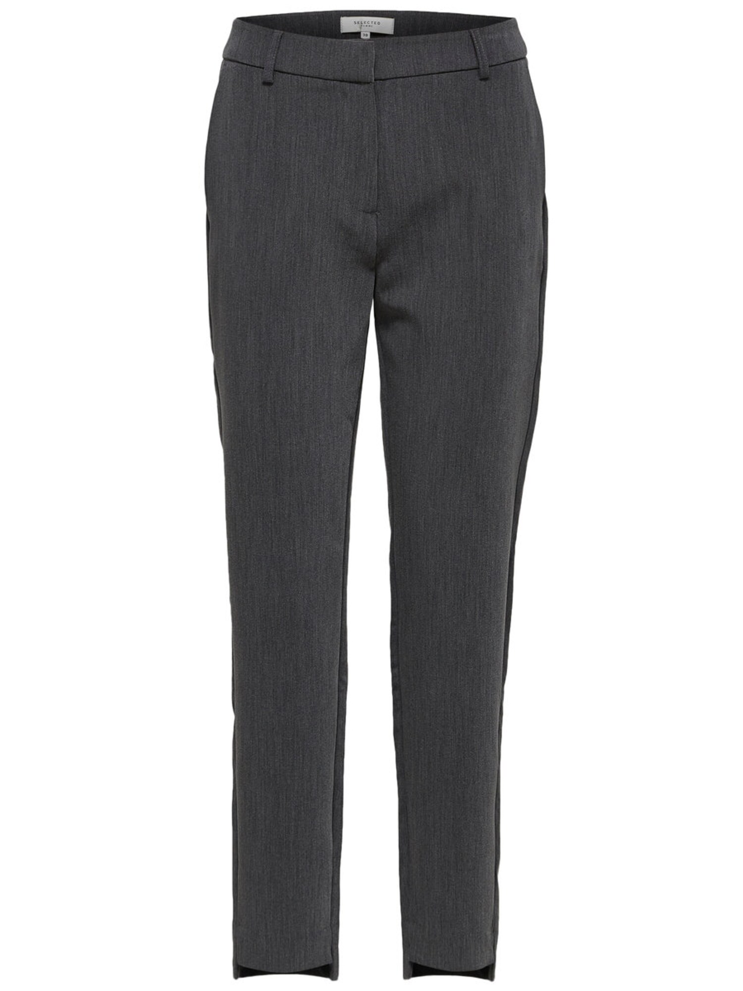Selected Femme Dames Broek Donkergrijs selected femme kopen in de aanbieding