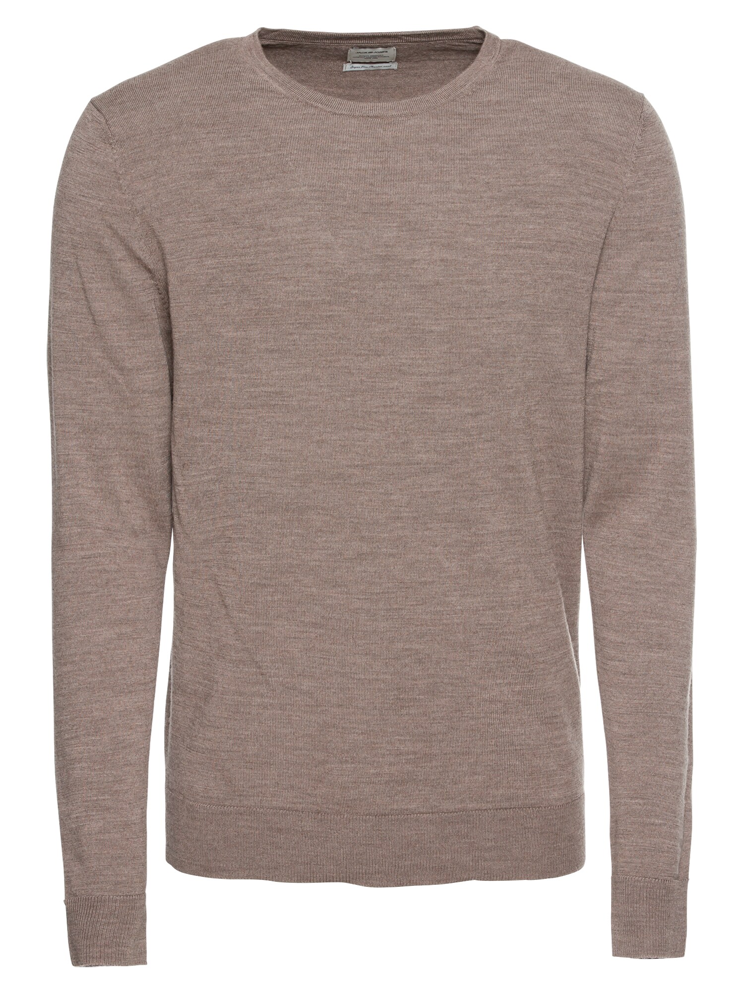 Jack And Jones Heren Trui Lichtbruin jack and jones kopen in de aanbieding