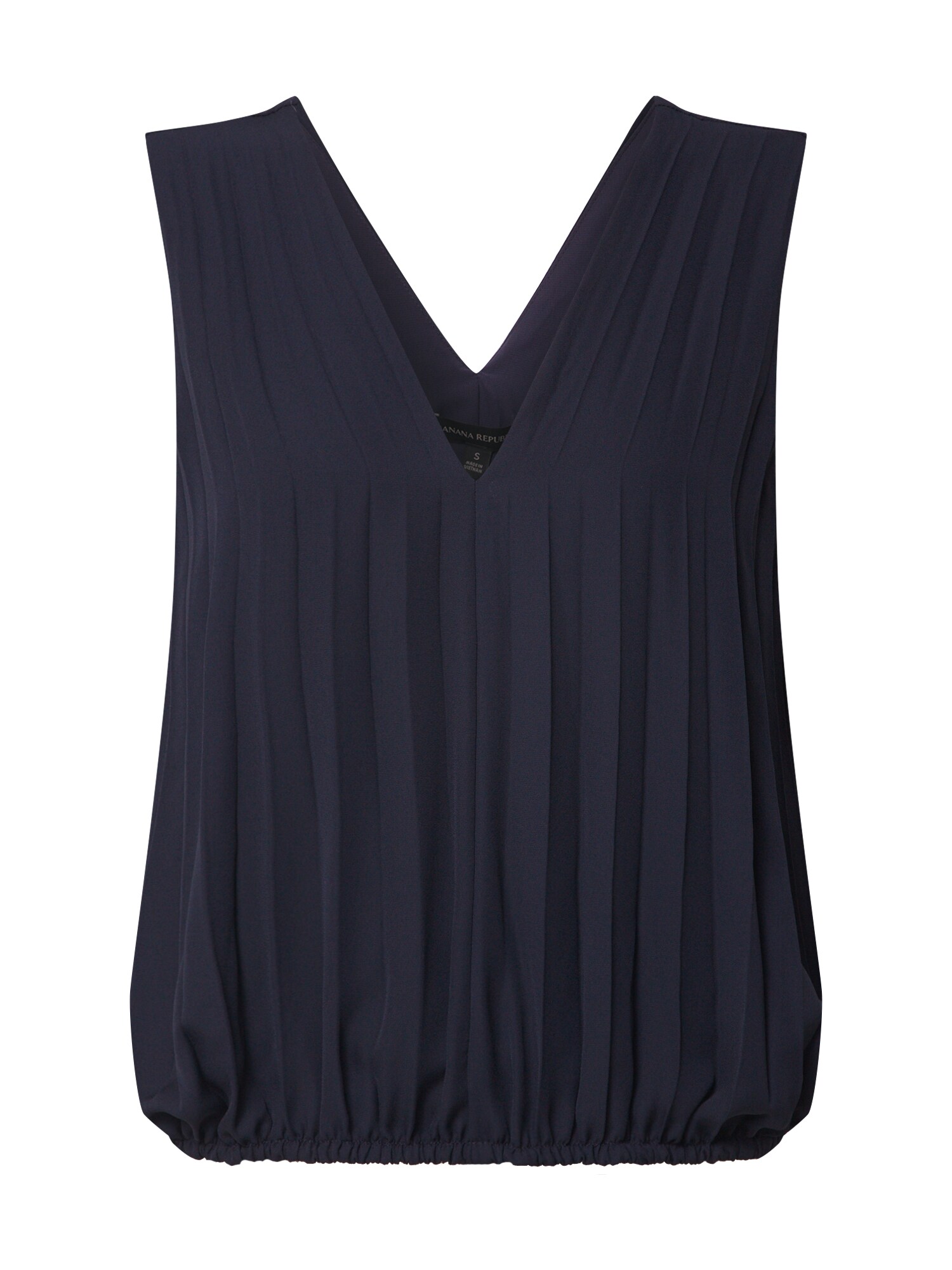 Banana Republic Palaidinė 'SL PLEATED BANDED TOP'  tamsiai mėlyna