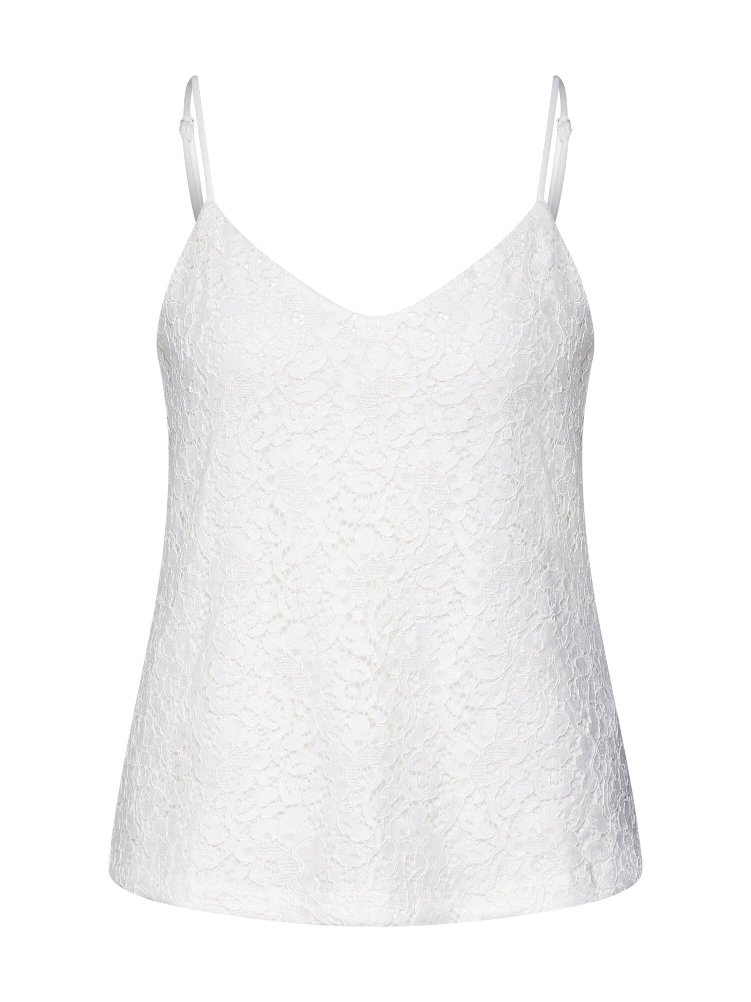 Only Dames Top Poppy Wit only kopen in de aanbieding