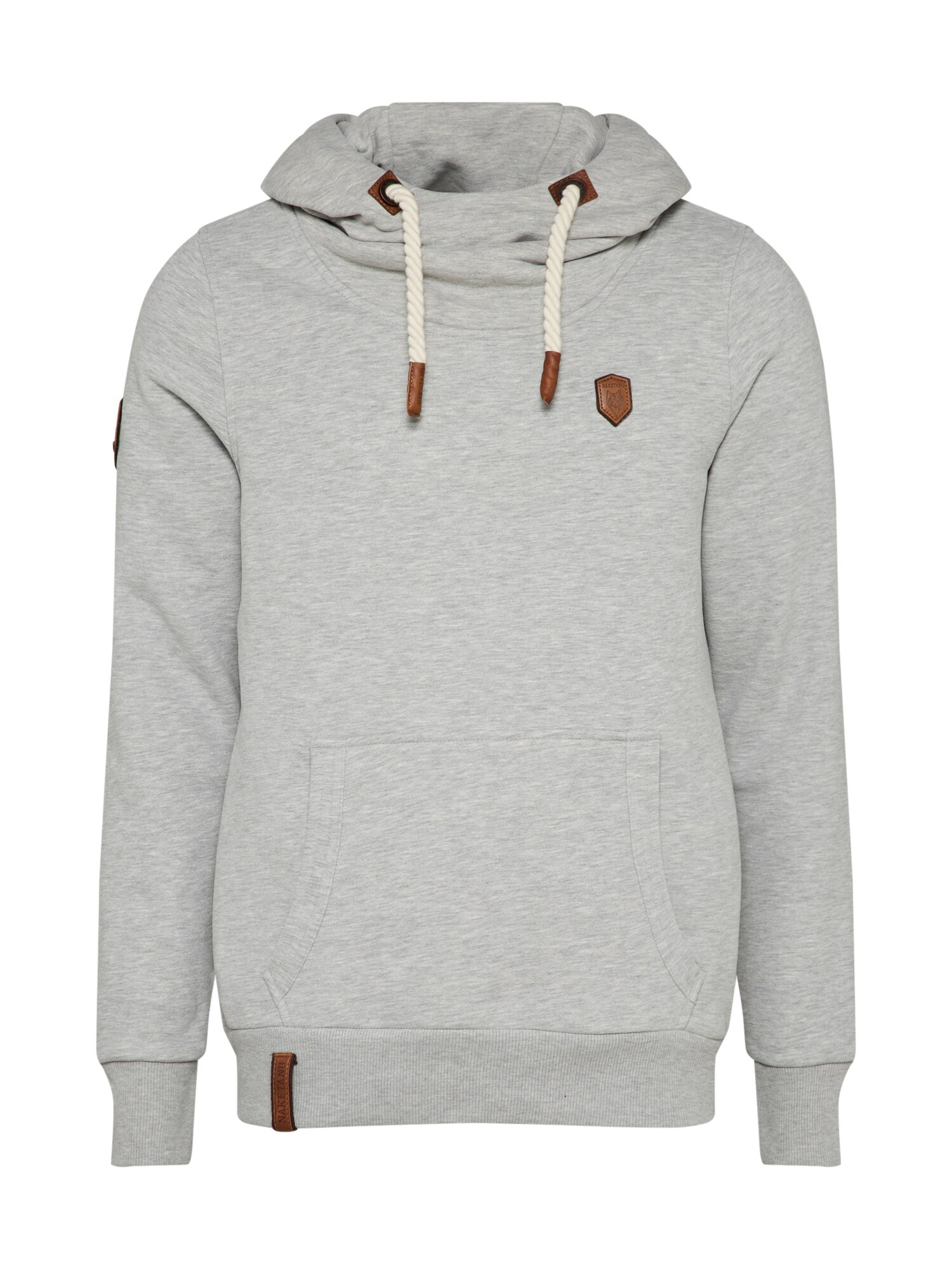 Naketano Hoodie ''''Supapimmel'''' graumeliert