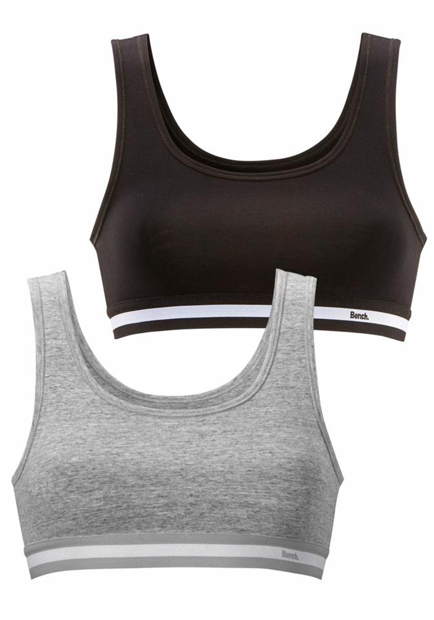 BENCH Maiou  gri / negru