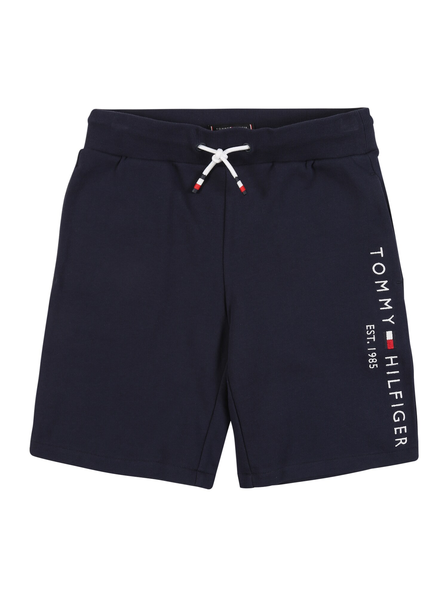 TOMMY HILFIGER Kelnės 'ESSENTIAL SWEATSHORT'  tamsiai mėlyna