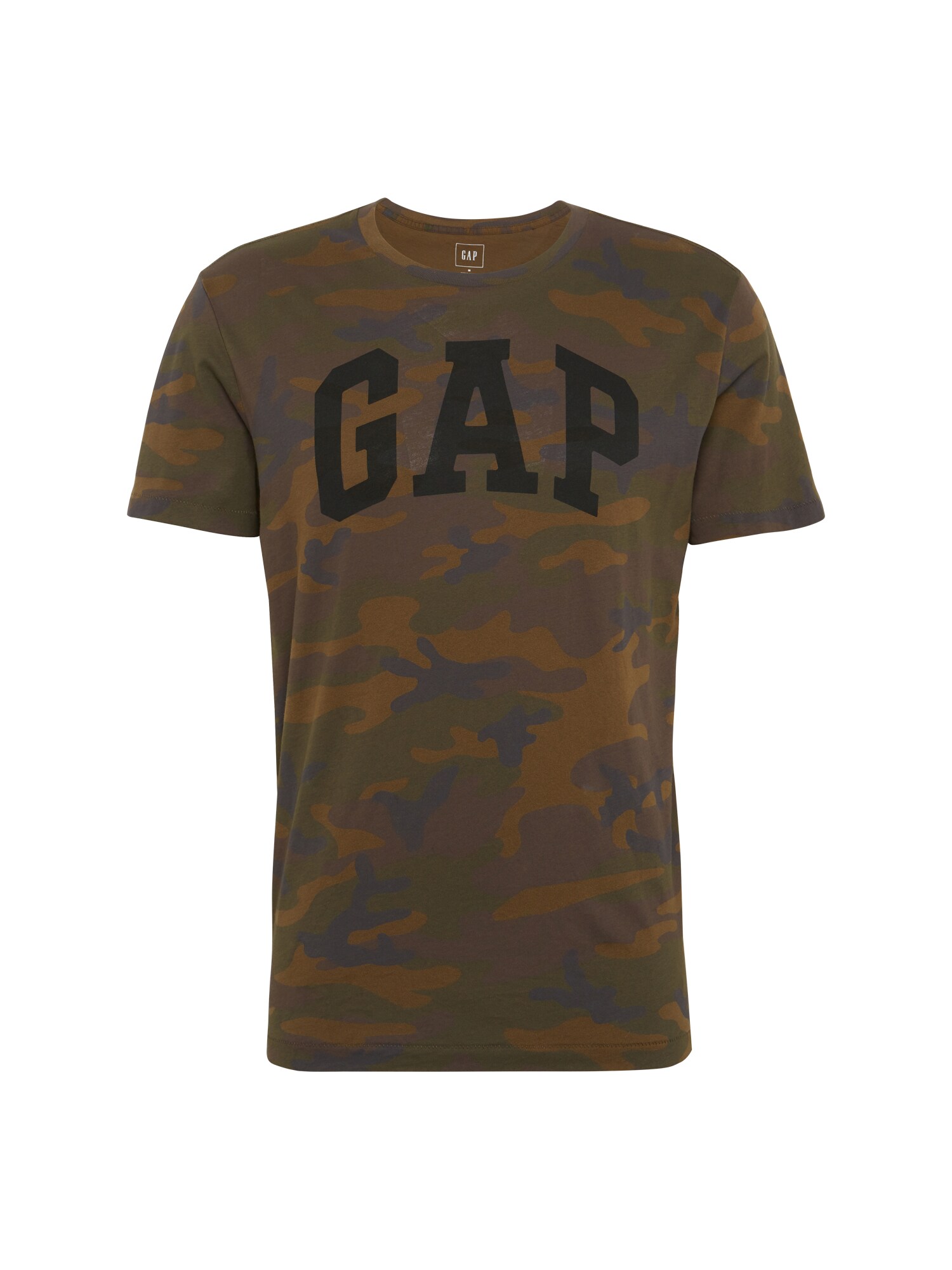 Gap Heren Shirt Allover Camo Arch Kaki gap kopen in de aanbieding