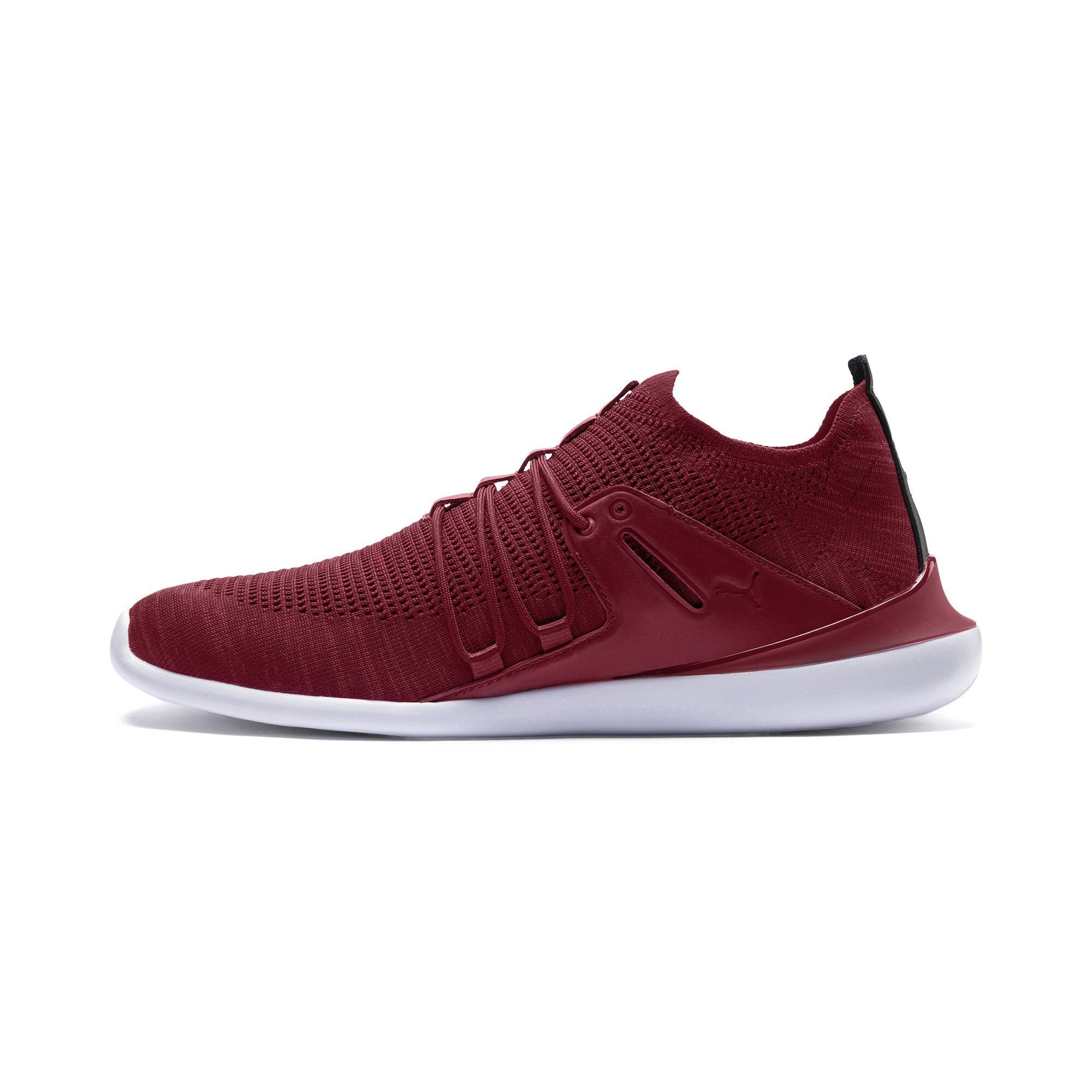 Puma Dames Sneakers Laag Ferrari Evo Cat Sock Lace Donkerrood puma kopen in de aanbieding