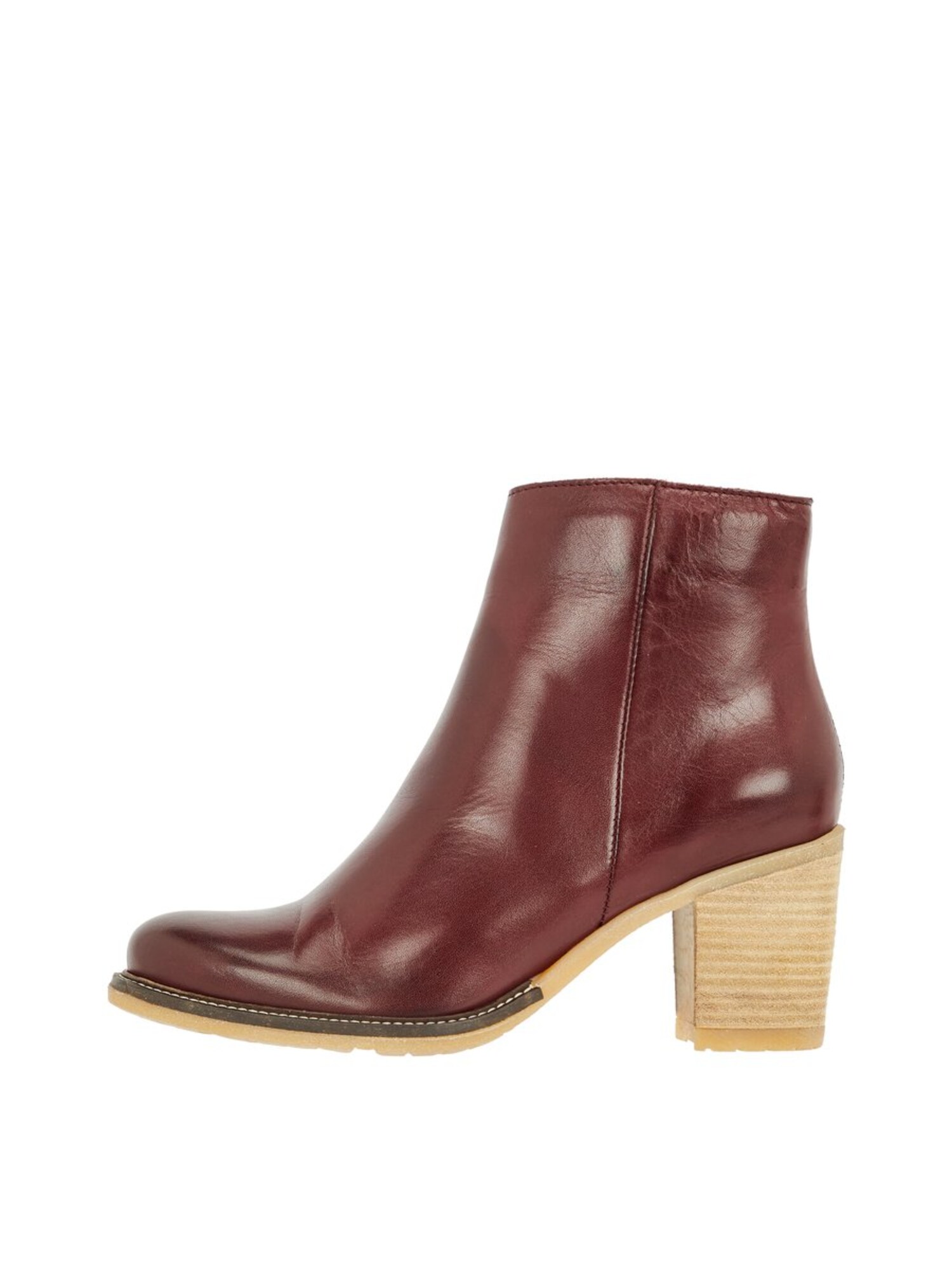 Bianco Dames Enkellaarsje Merlot bianco kopen in de aanbieding