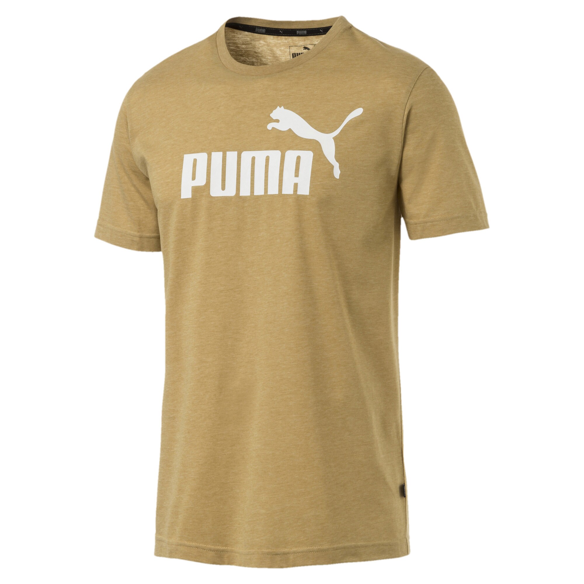 Puma Heren Functioneel Shirt Sand Wit puma kopen in de aanbieding