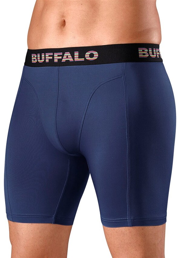 BUFFALO, Boxeralsók, kék, narancs & fekete, 1 kép a 2 közül