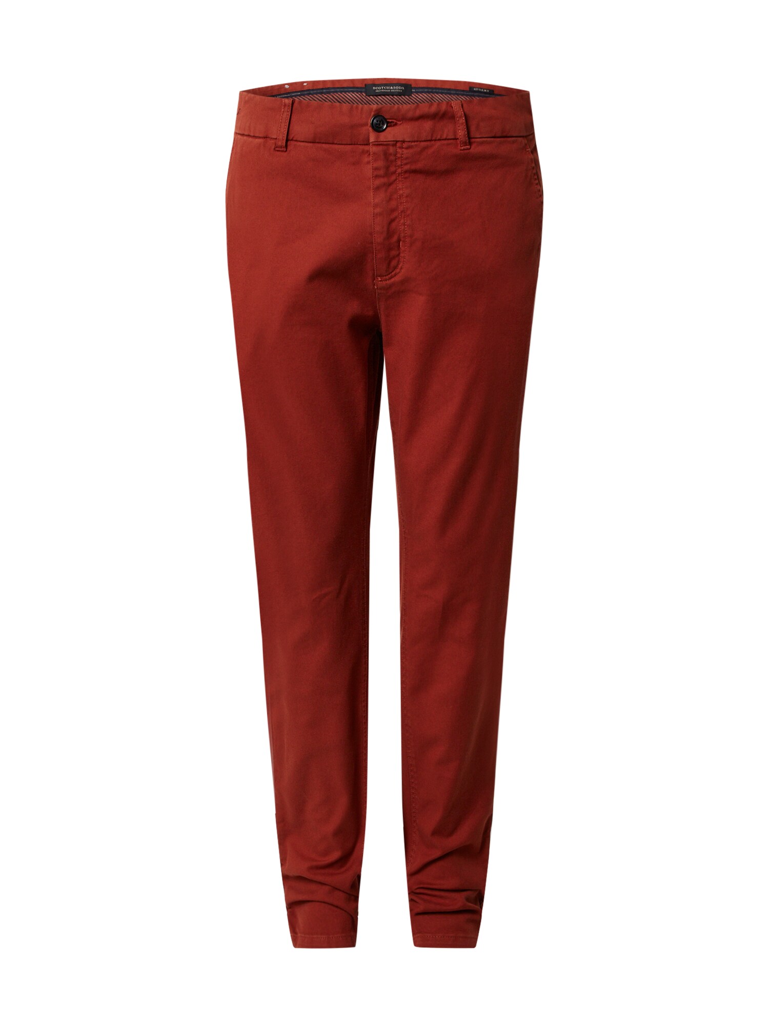 SCOTCH & SODA Chino stiliaus kelnės 'Stuart'  rūdžių raudona