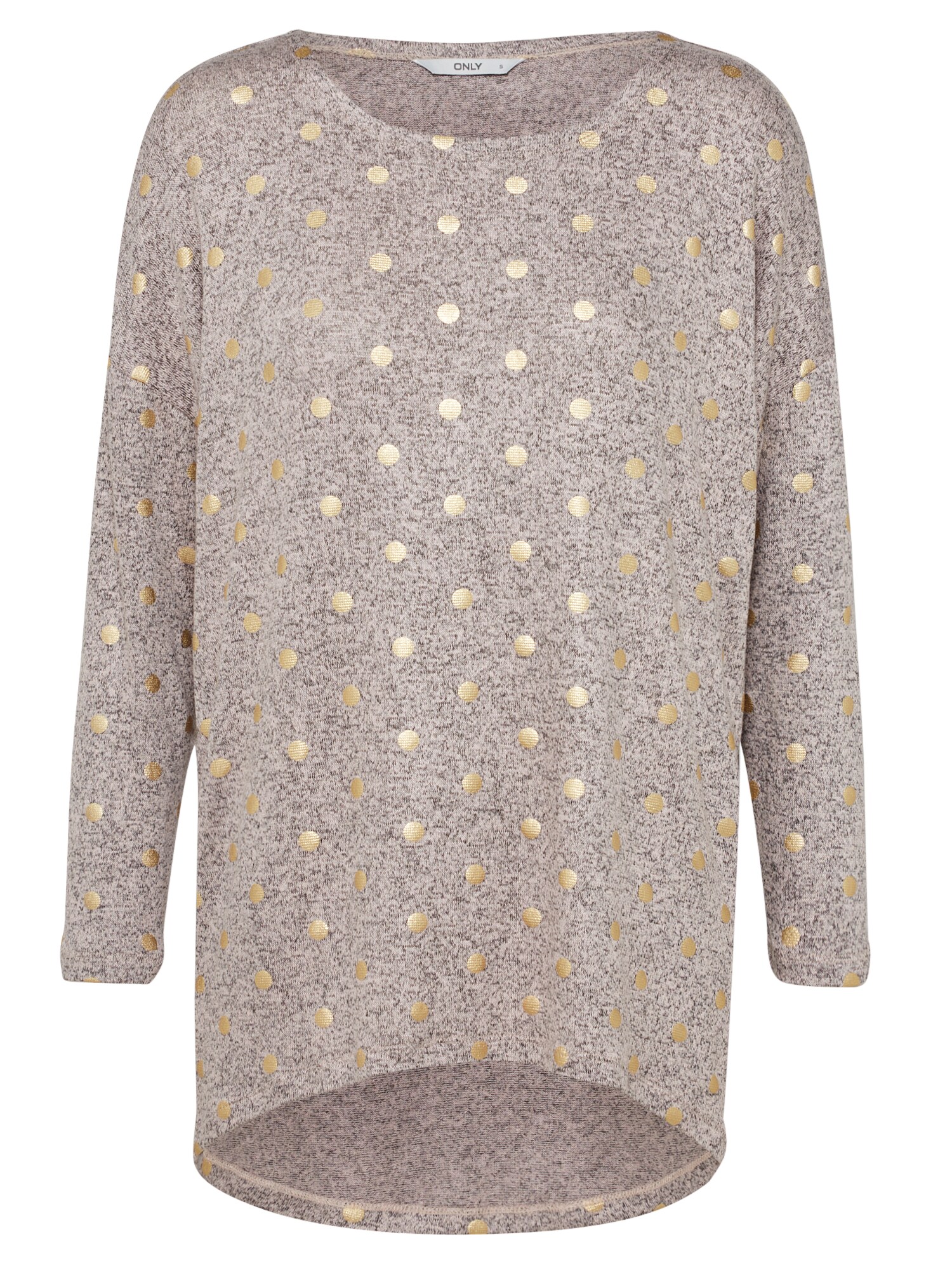 Only Dames Trui Melia Goud Taupe only kopen in de aanbieding