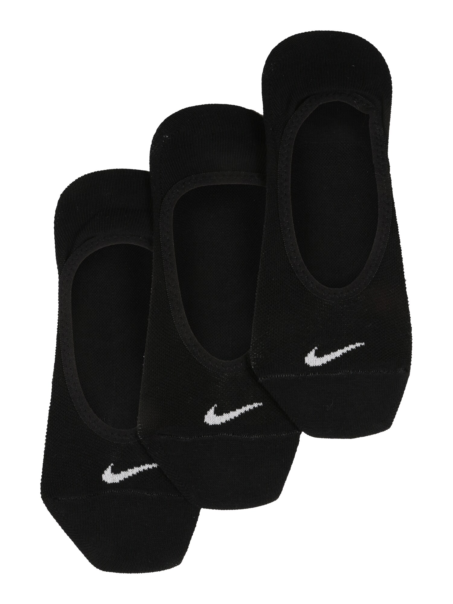 NIKE Sportzoknik 'Lightweight No-Show'  fekete / fehér termék 2. képe