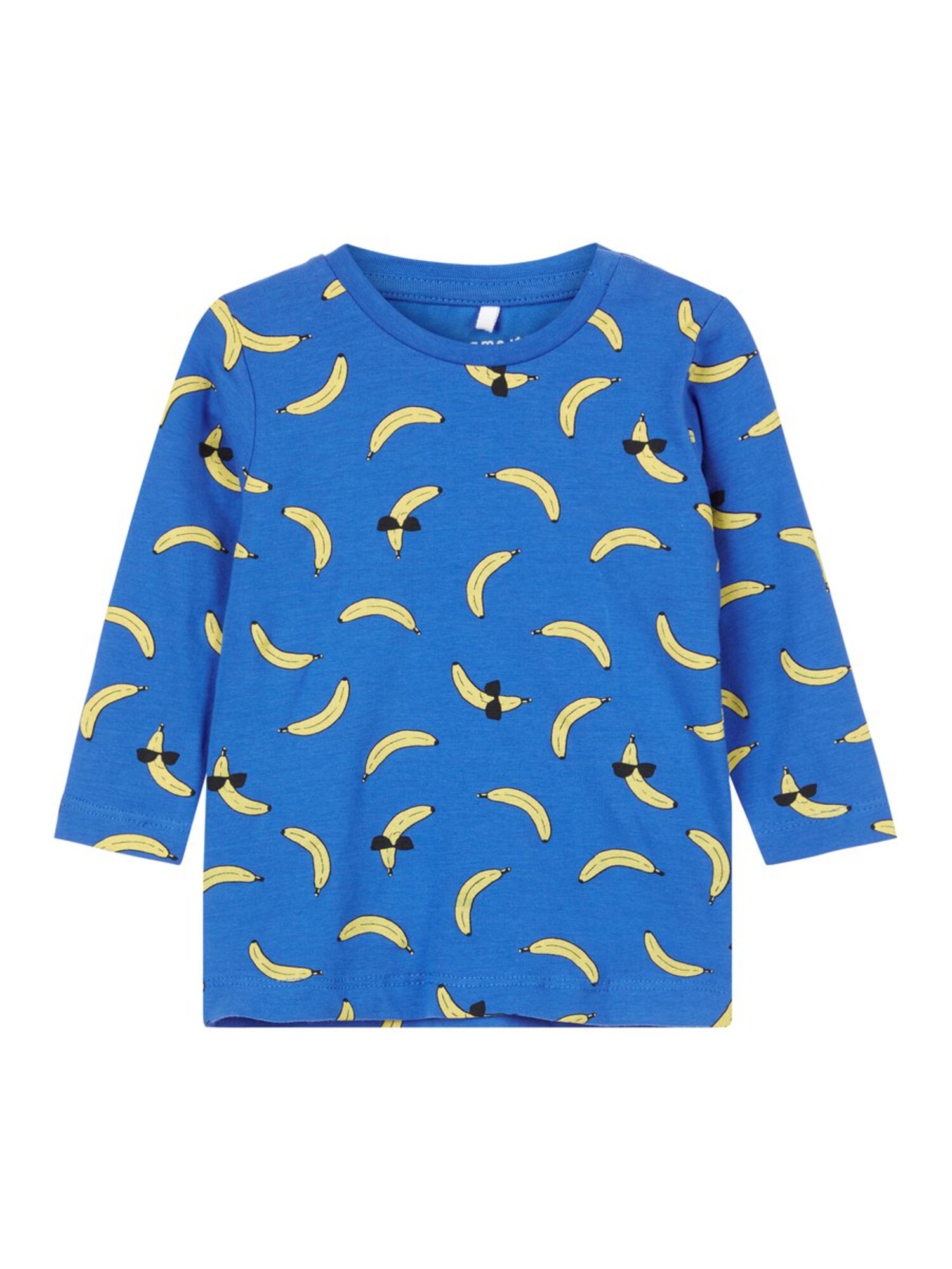 Name It Jongens Shirt Blauw Geel Zwart name it kopen in de aanbieding