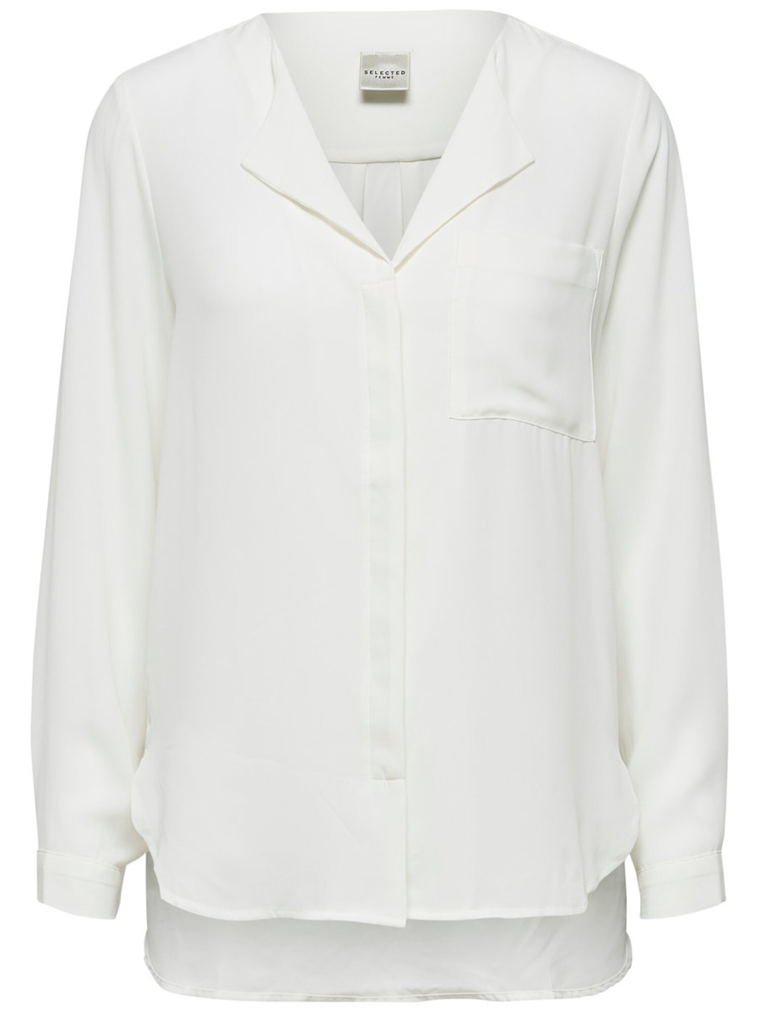 Selected Femme Dames Blouse Beige selected femme kopen in de aanbieding