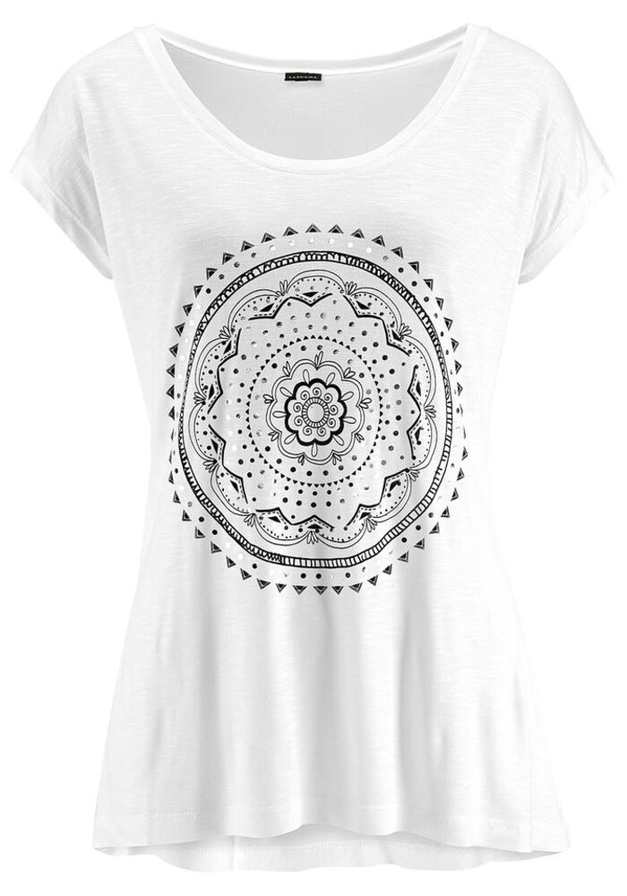 LASCANA Strandshirt Damen Größe XS/S weiß