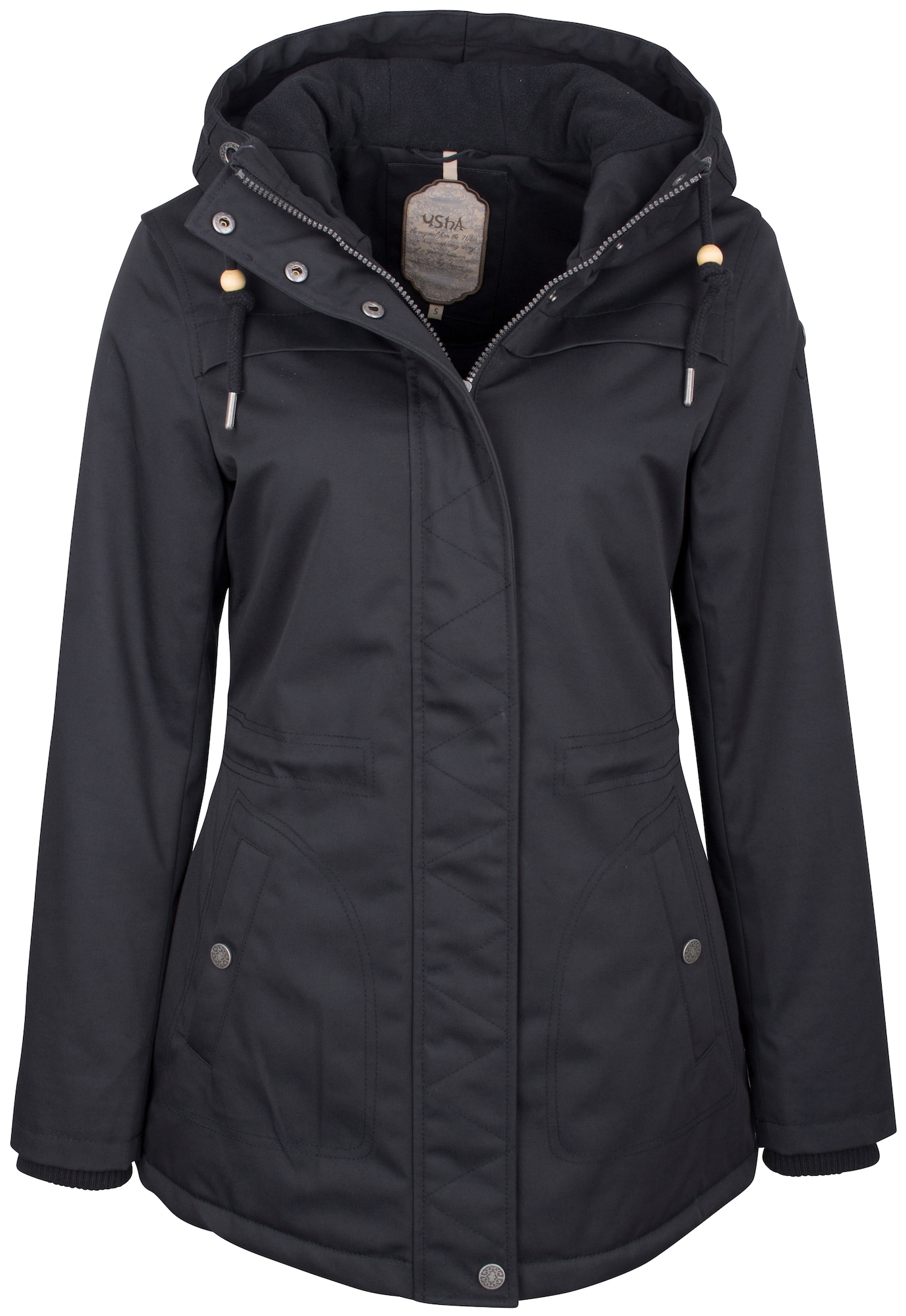 Usha Dames Tussenjas Zwart usha kopen in de aanbieding