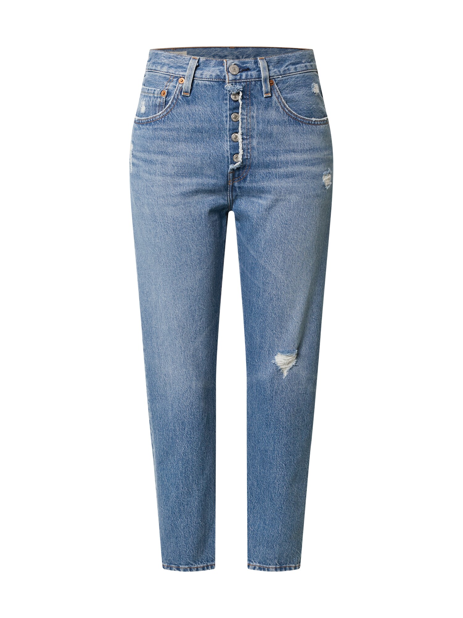 LEVI'S Džinsai '501® Crop'  mėlyna