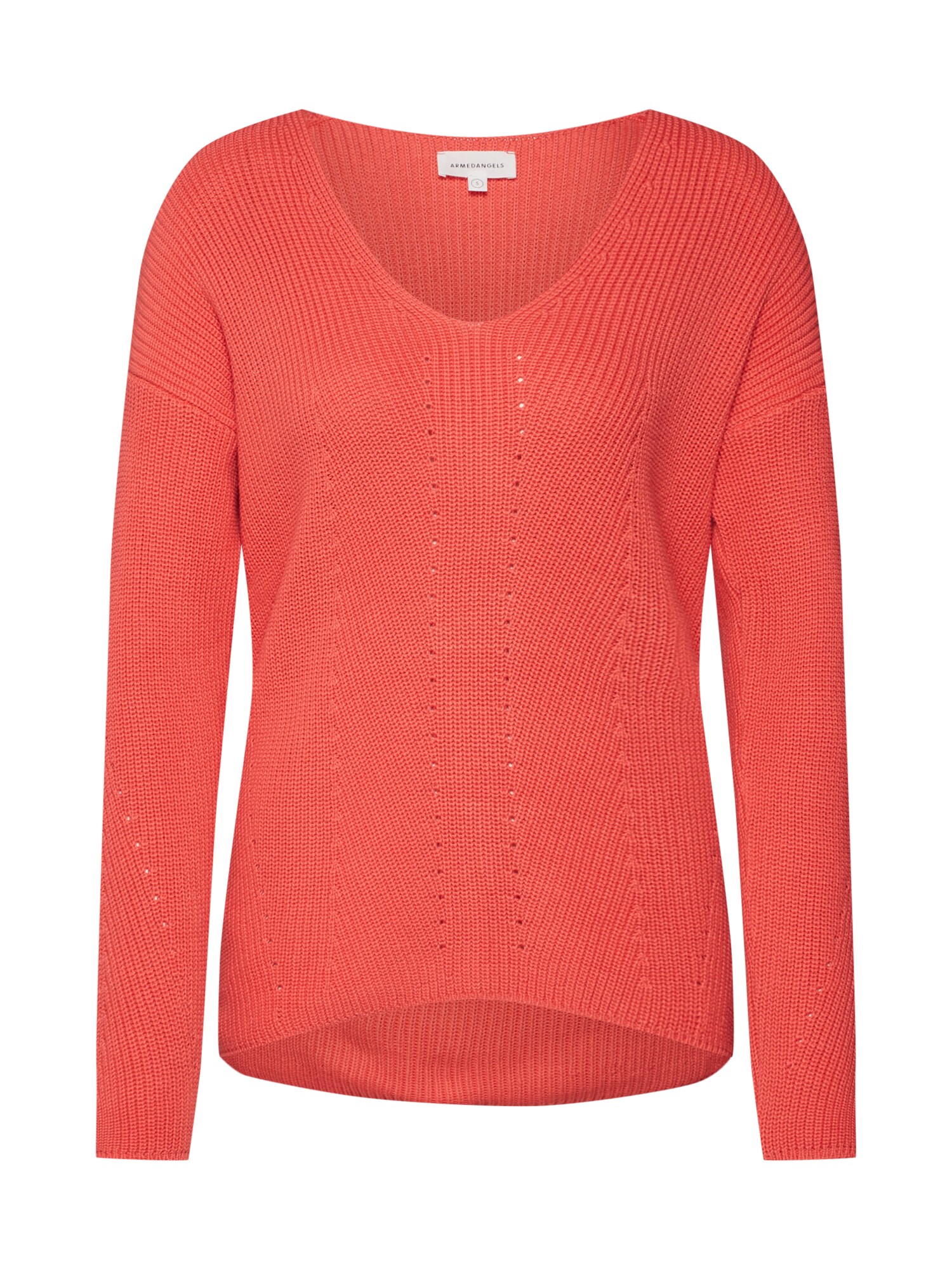 Armedangels Dames Trui Ylvaa Watermeloen Rood armedangels kopen in de aanbieding