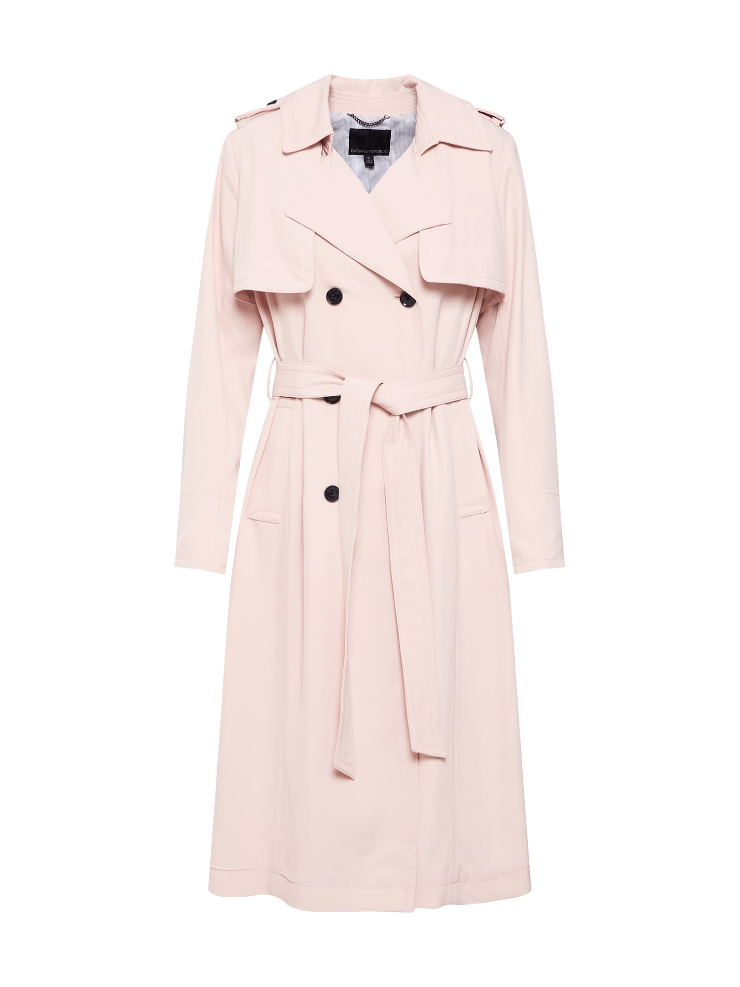 Banana Republic Dames Tussenmantel Maxi Trench Rosa banana republic kopen in de aanbieding