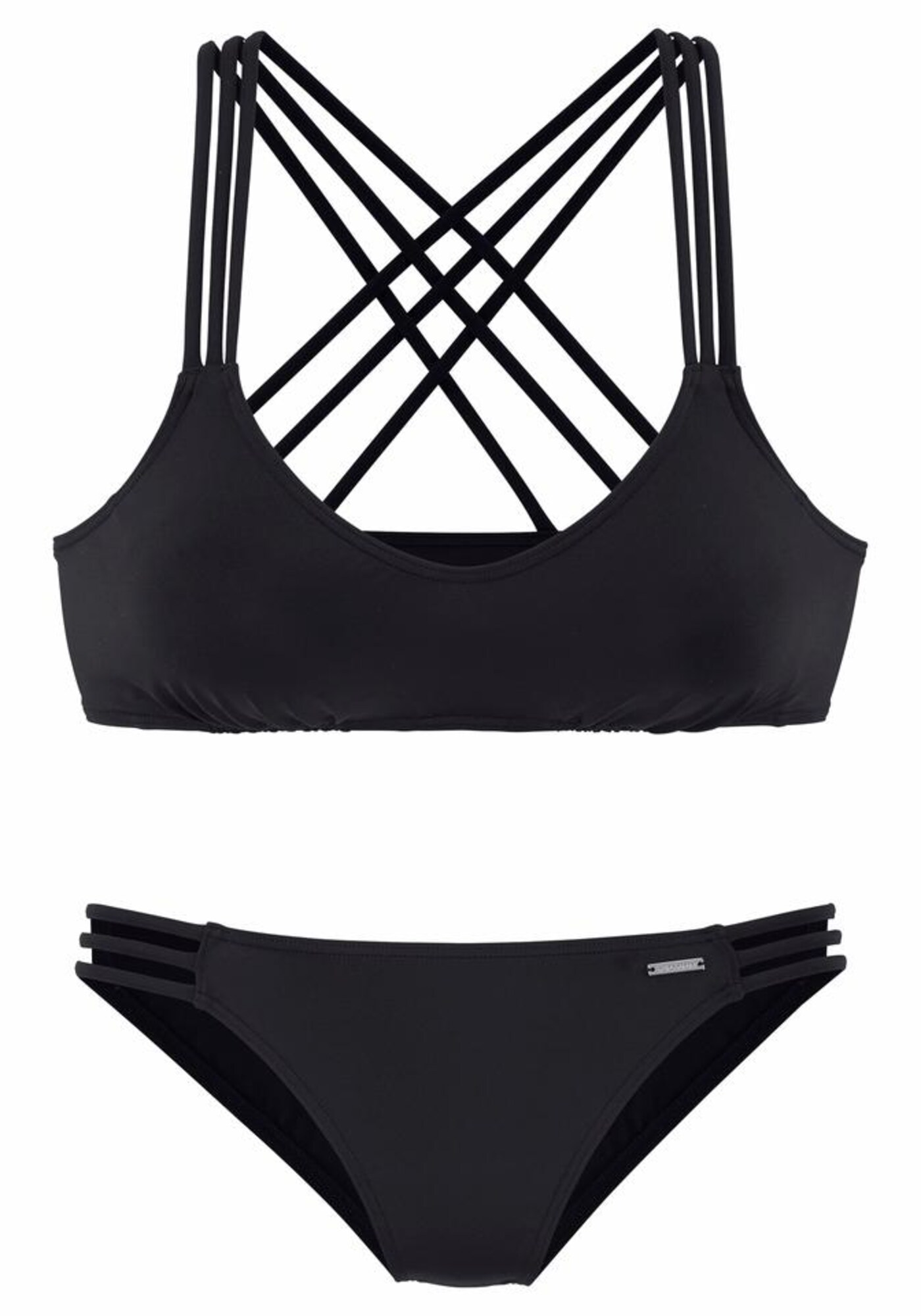 BRUNO BANANI Bikiny  čierna