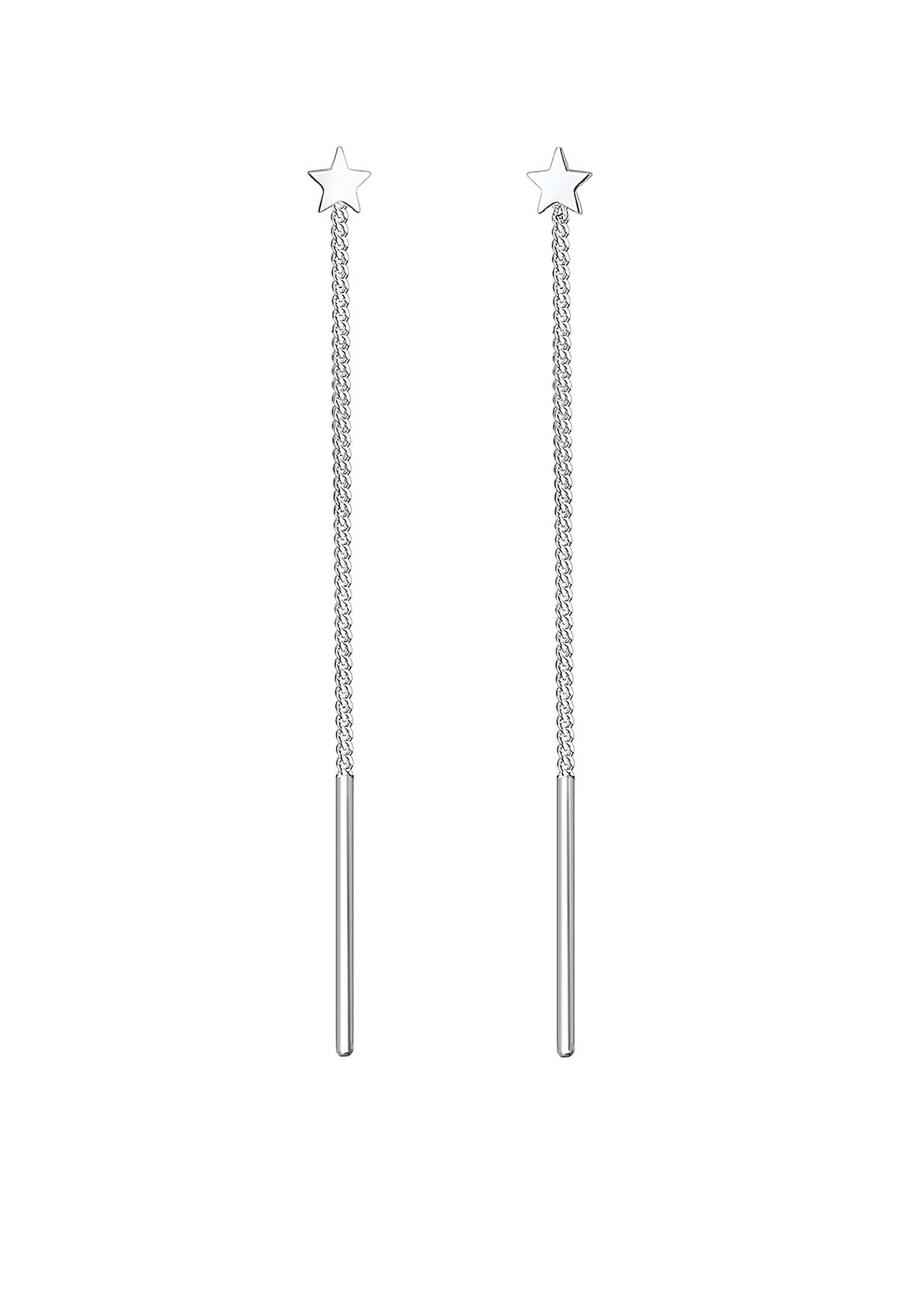 ELLI Cercei Astro  argintiu