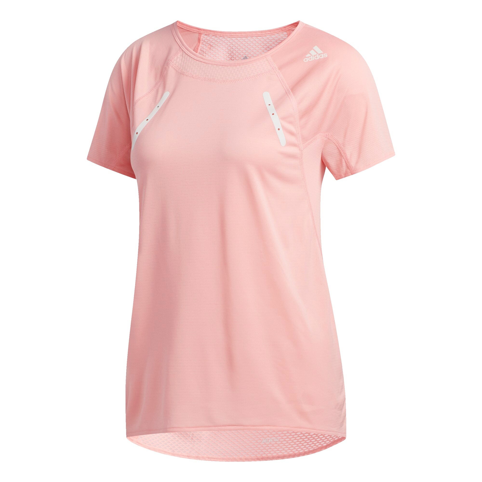 ADIDAS PERFORMANCE Sportiniai marškinėliai  rožių spalva / balta
