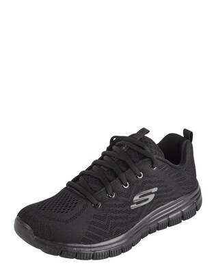 SKECHERS Zapatillas deportivas bajas 'Graceful Get Connected'  gris / negro
