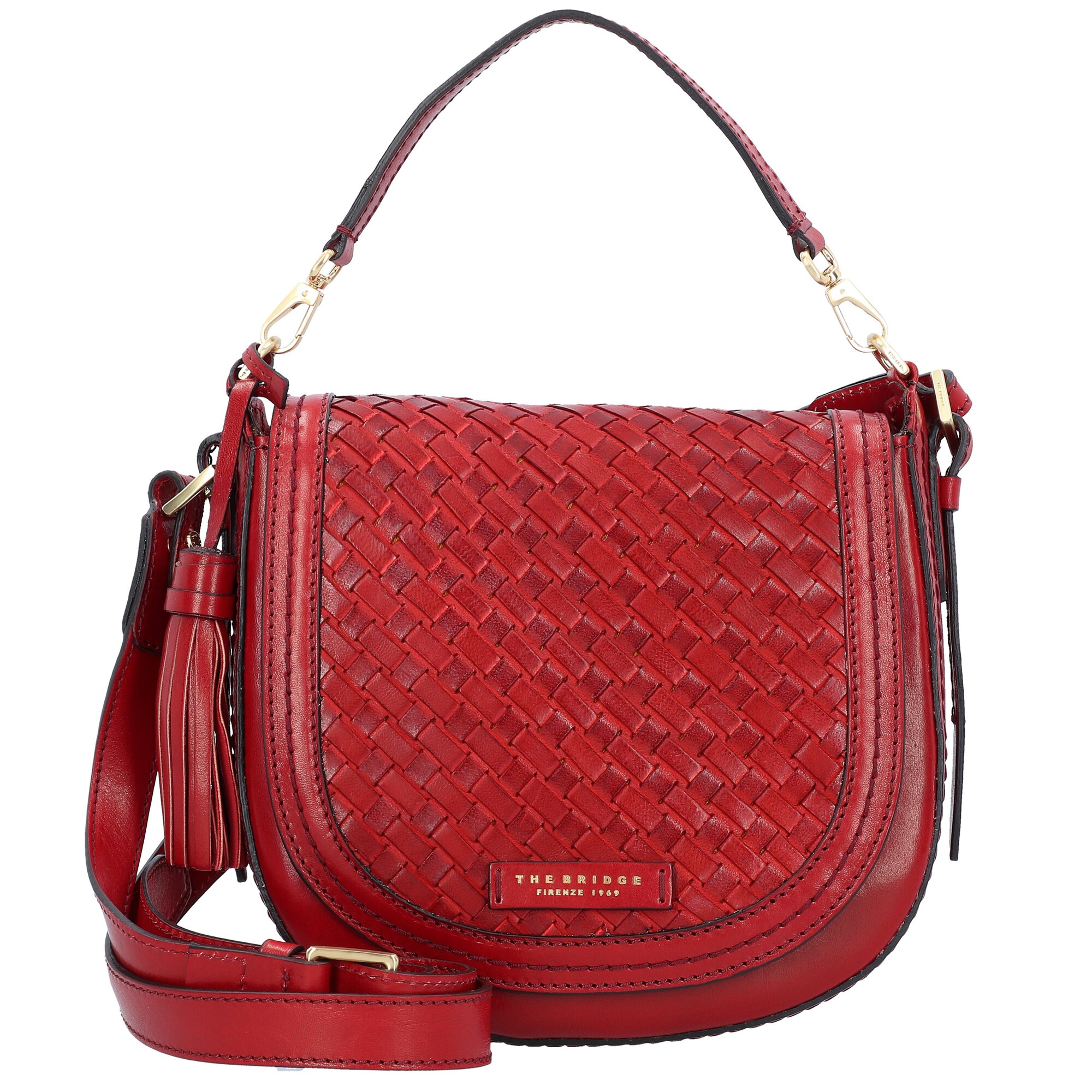 The Bridge Dames Handtas Salinger Rood the bridge kopen in de aanbieding