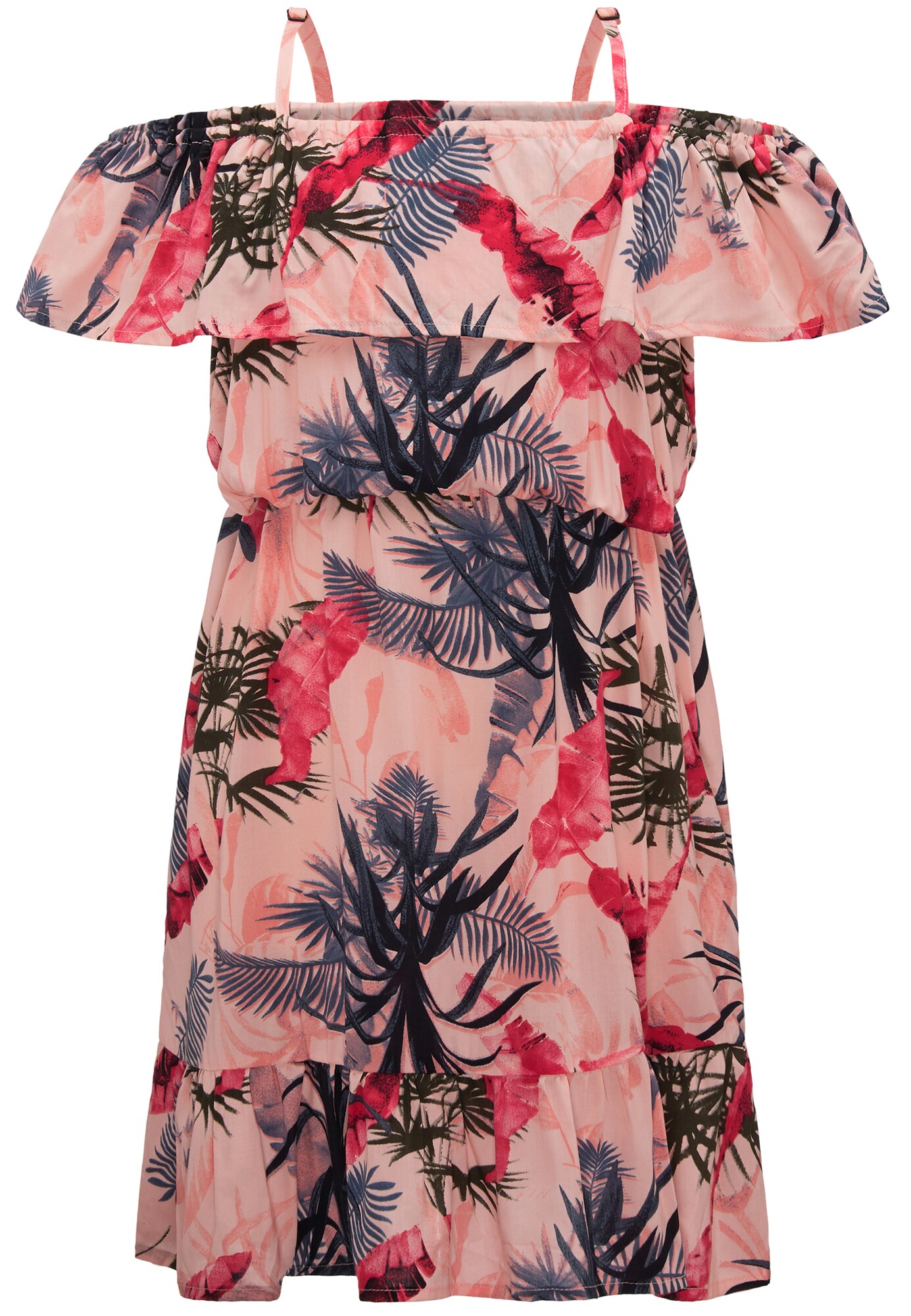 Petrol Industries Meisjes Jurk Gemengde Kleuren Pink petrol industries kopen in de aanbieding