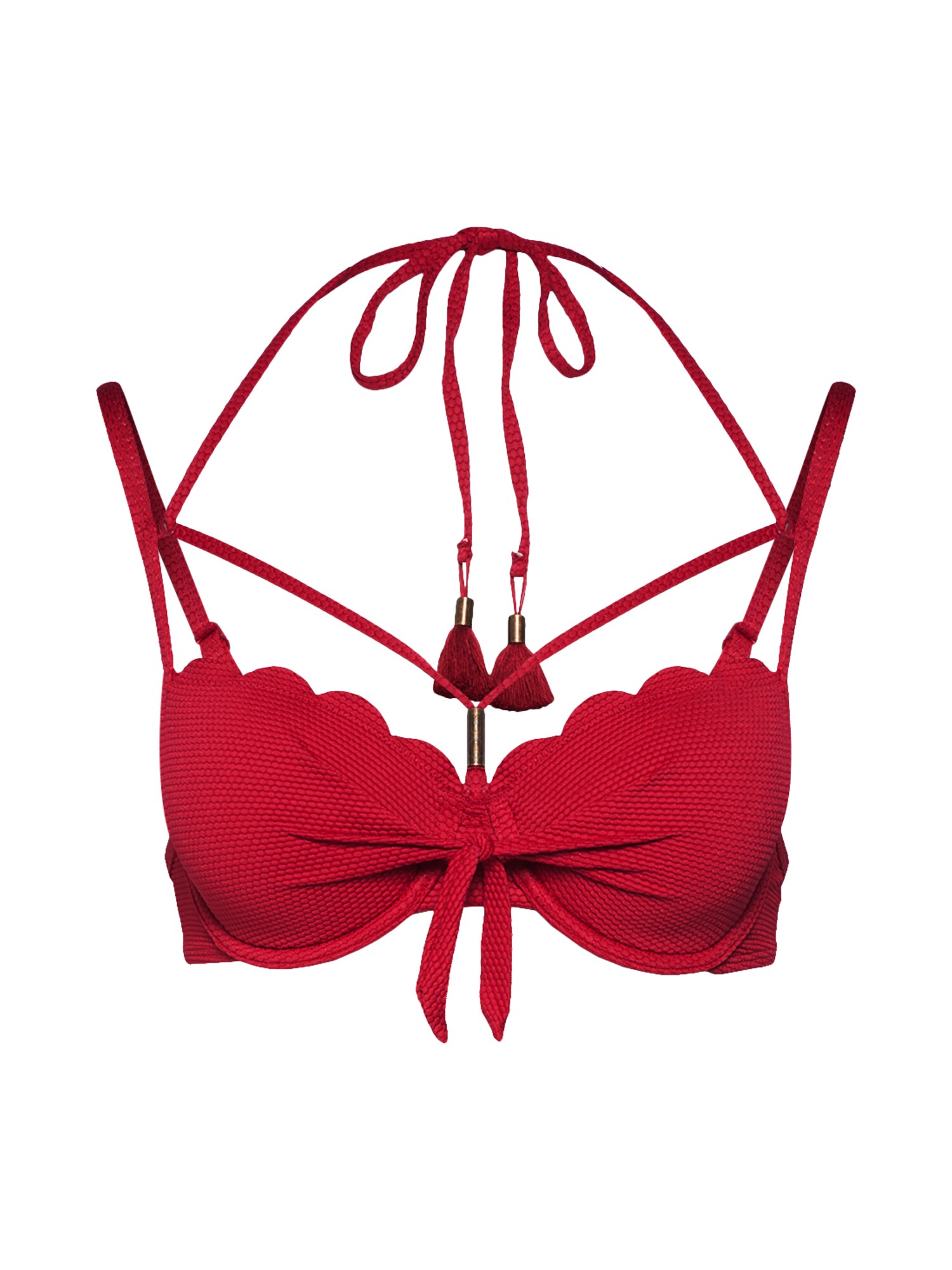 Hunkemoller Dames Bikinitop Scallop Eosine hunkemoller kopen in de aanbieding