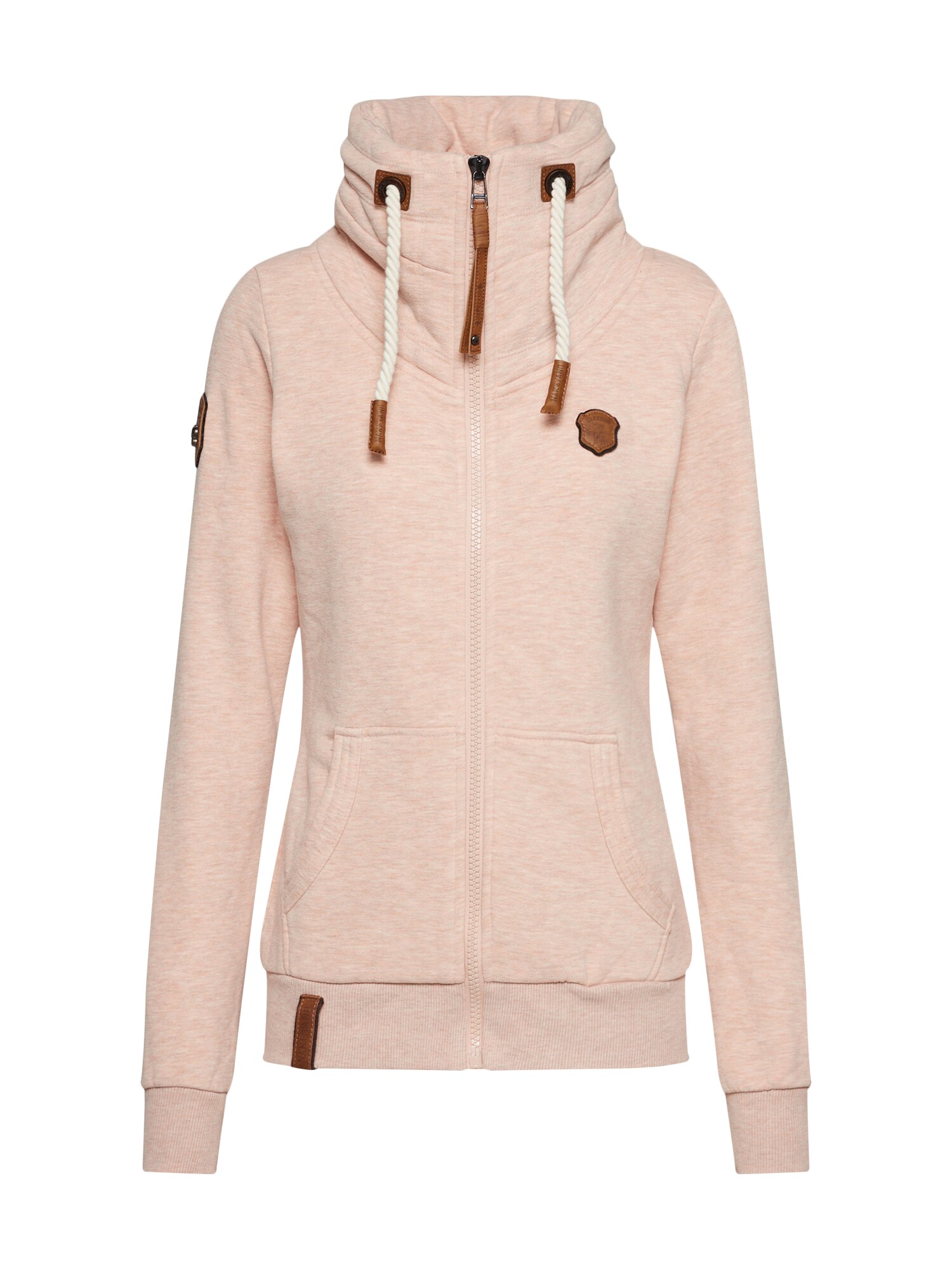 Naketano Dames Sweatvest Koraal naketano kopen in de aanbieding