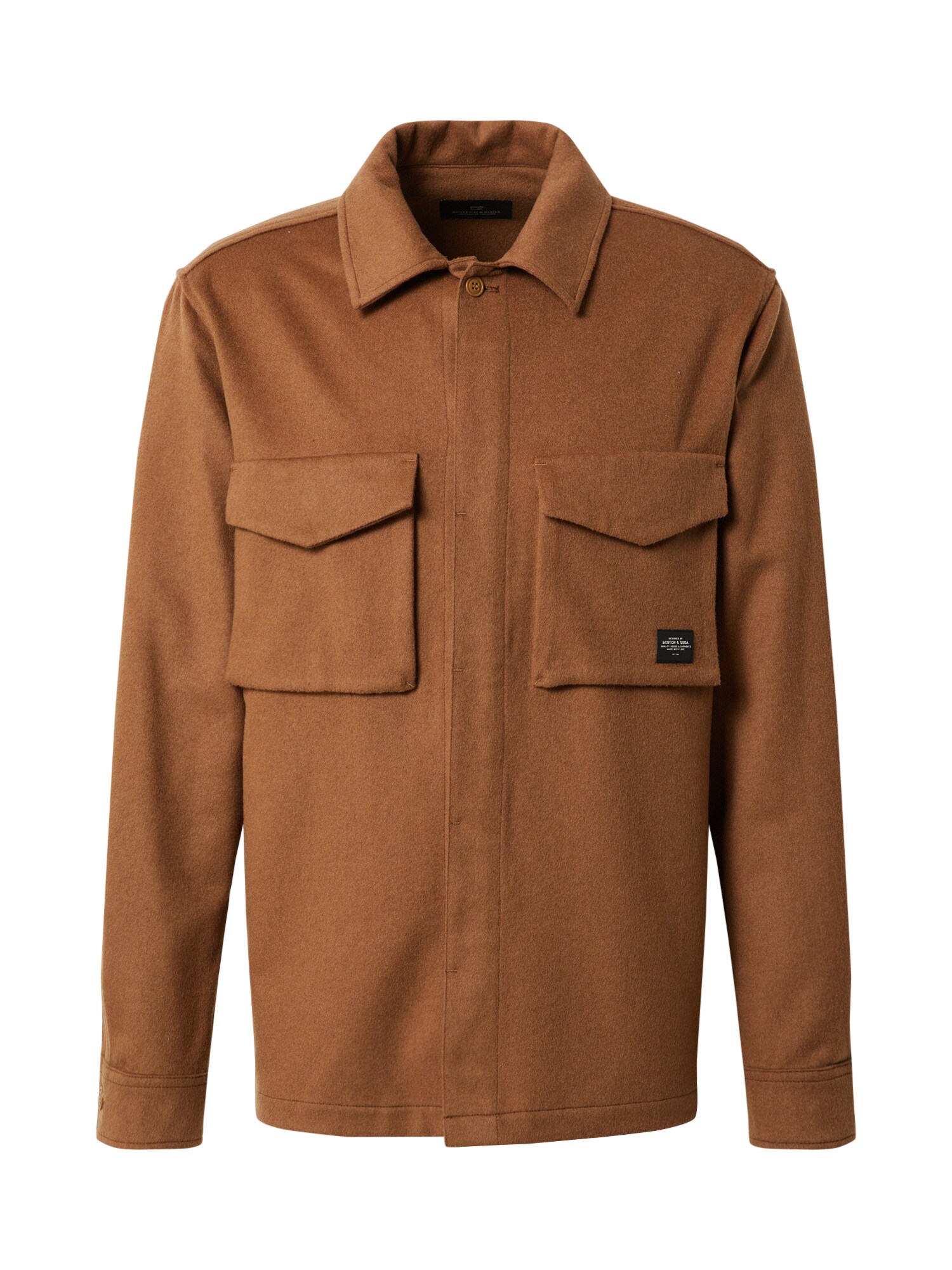 SCOTCH & SODA Demisezoninė striukė  tamsi smėlio