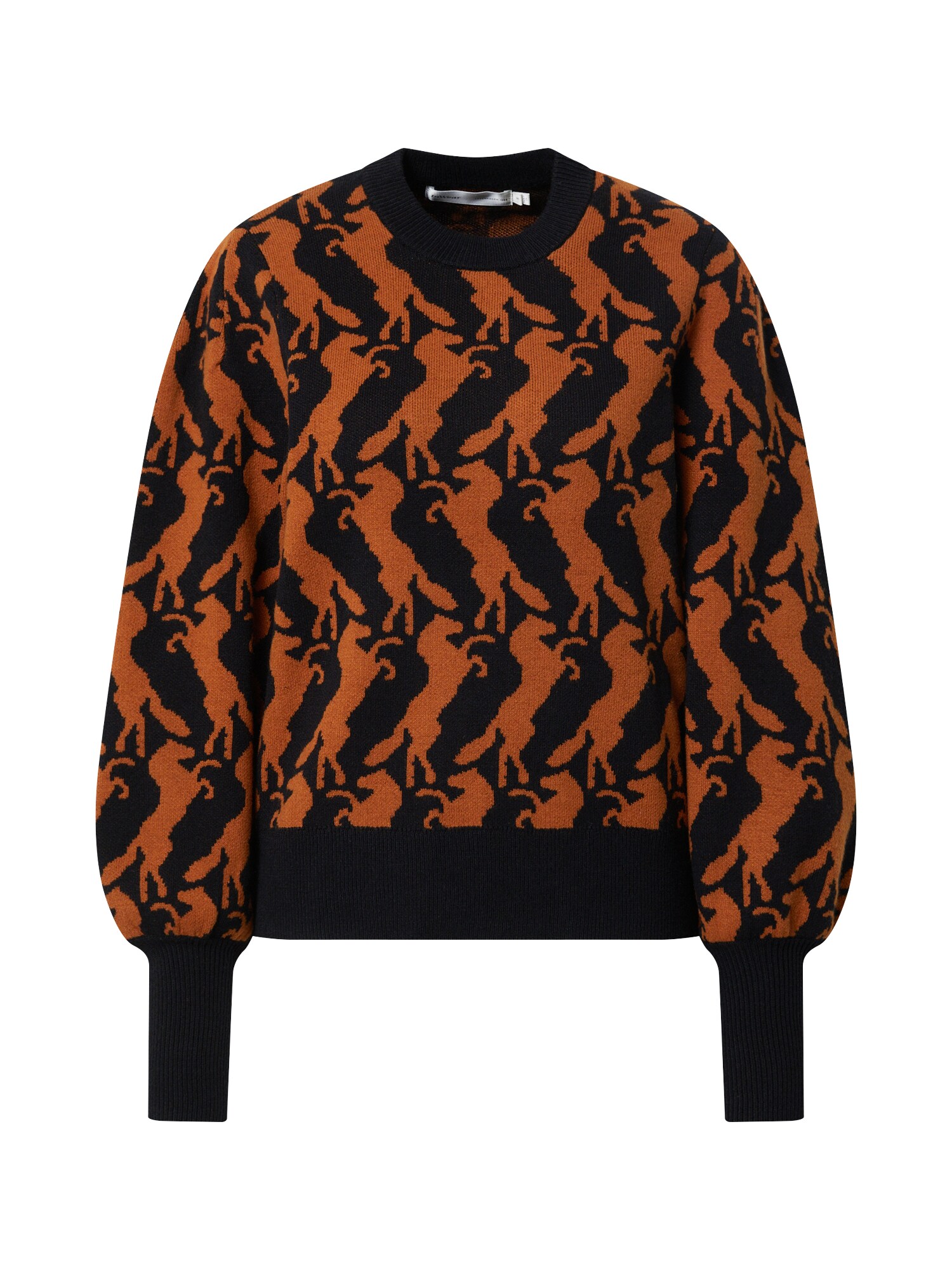 InWear Megztinis 'Suki'  ruda / juoda