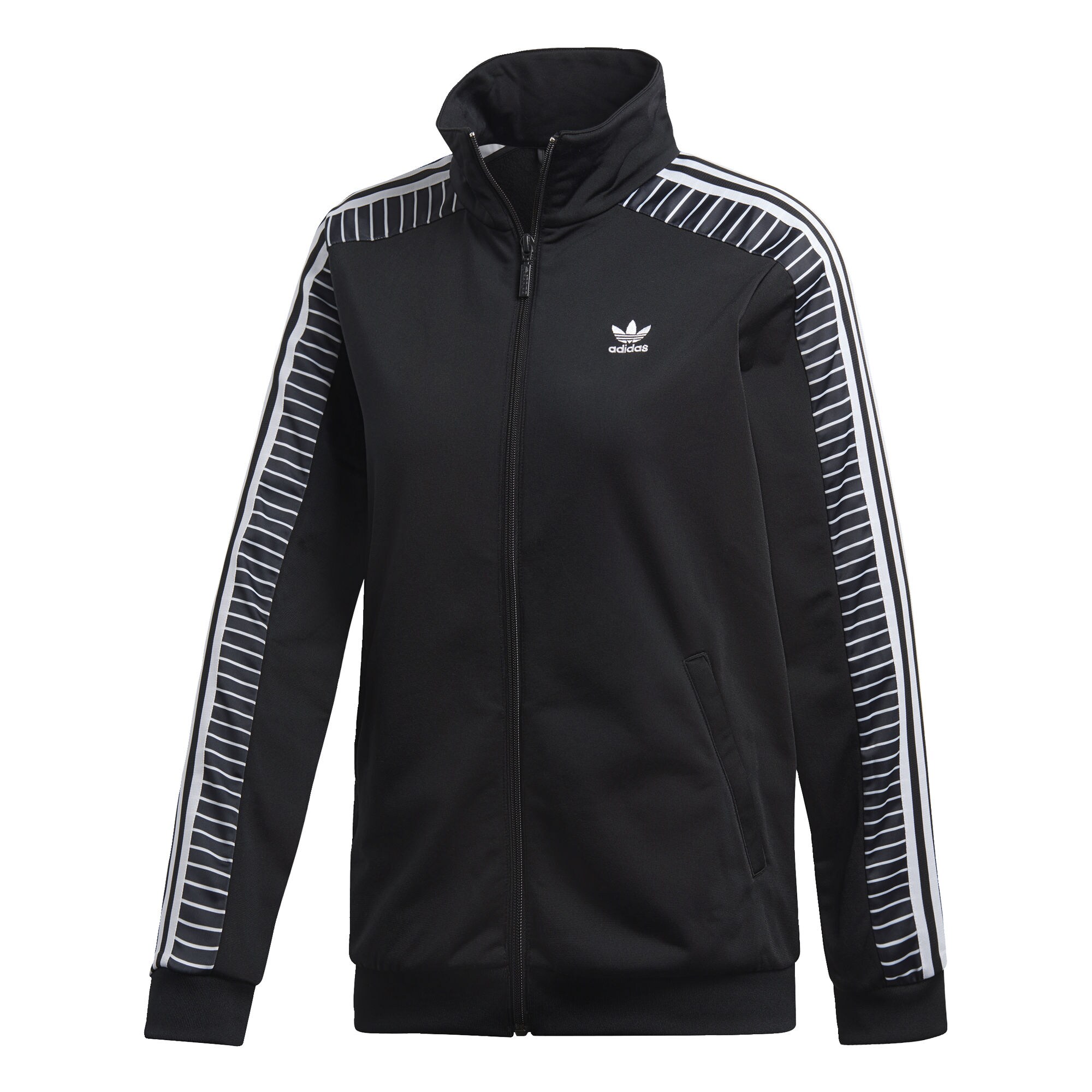 Adidas Originals Dames Tussenjas Track Top Zwart Wit adidas originals kopen in de aanbieding