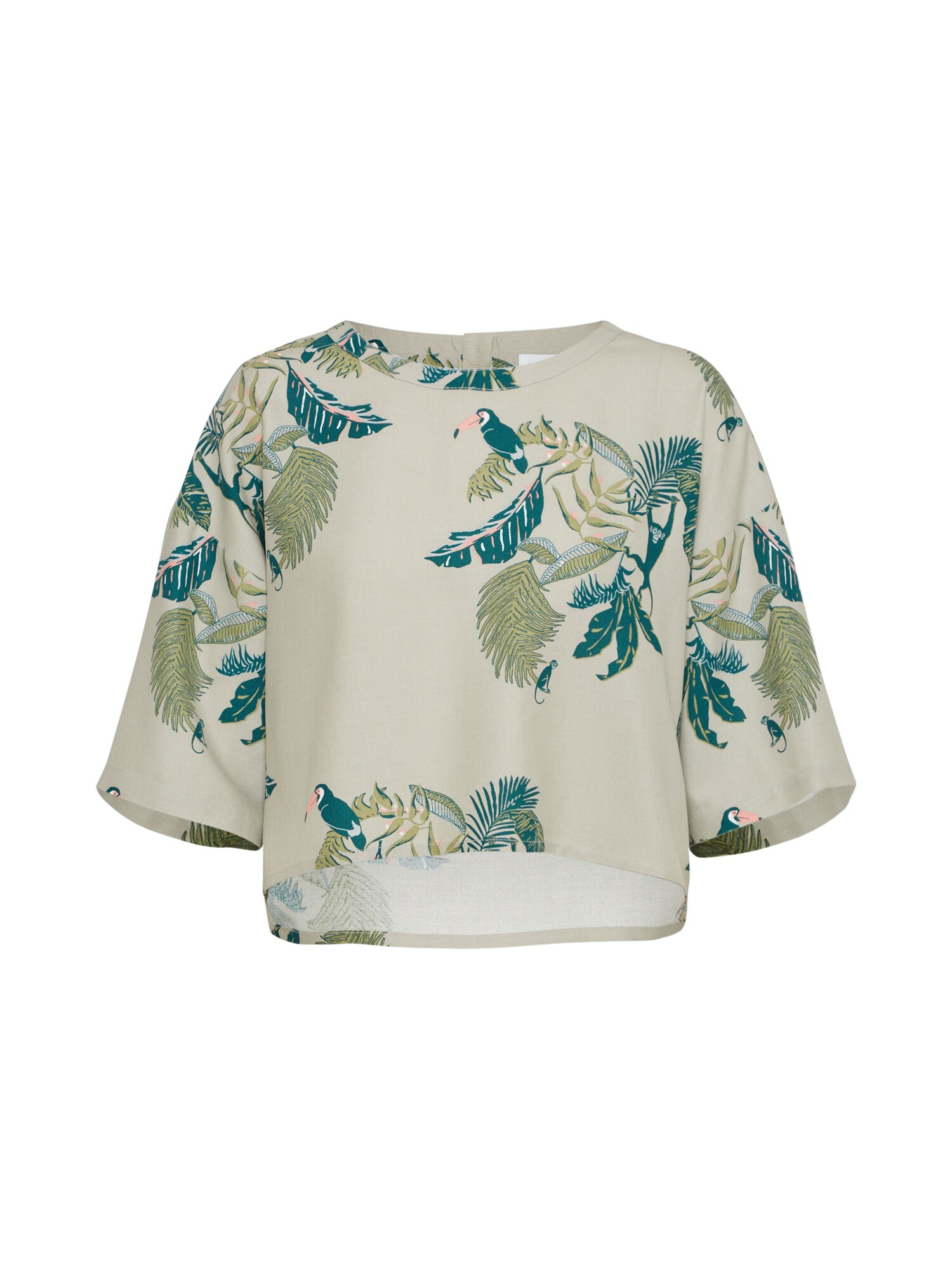 Native Youth Dames Shirt Jangala Pastelblauw Pastelgroen native youth kopen in de aanbieding