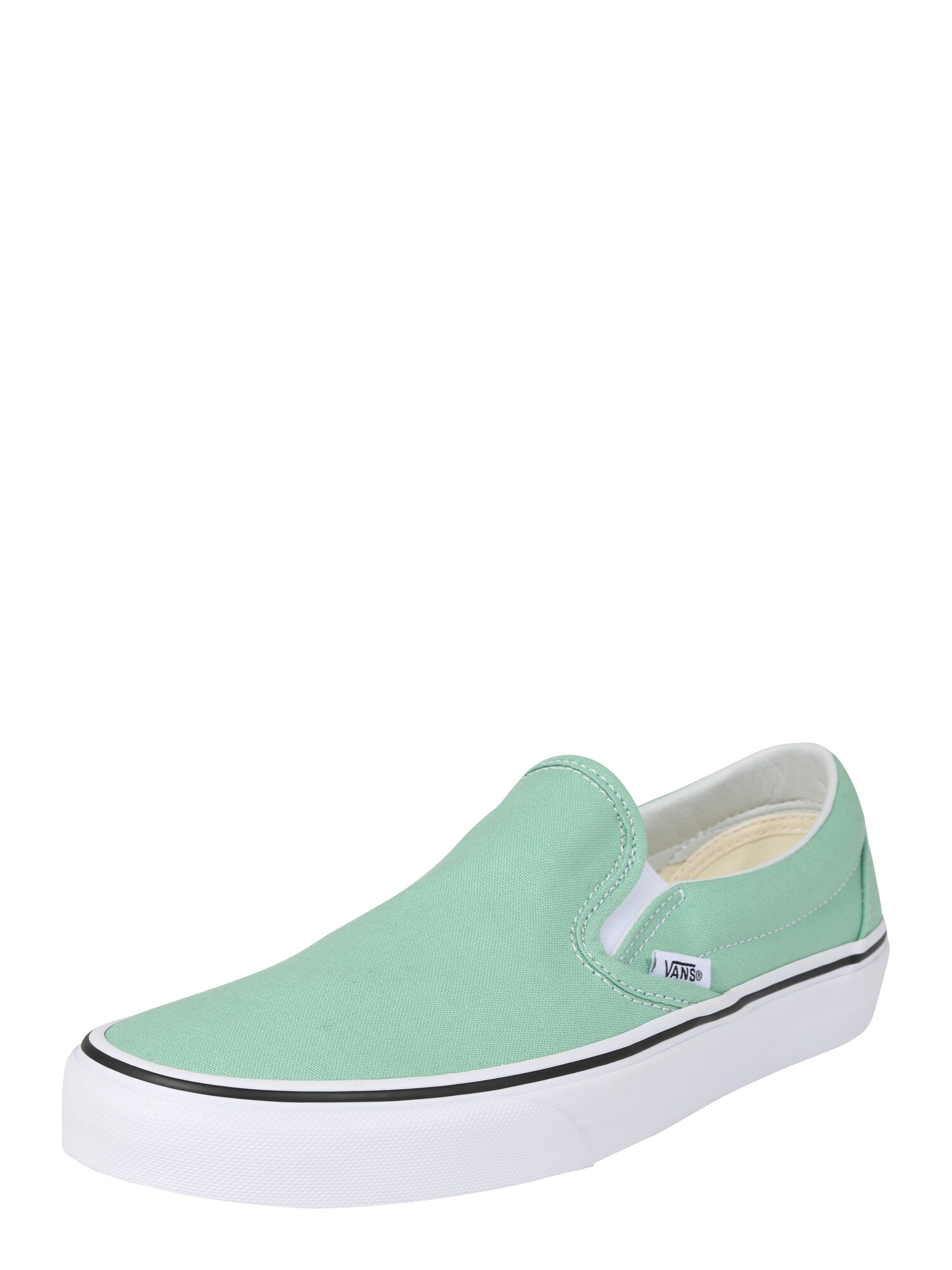 Vans Dames Instappers Mintgroen Wit vans kopen in de aanbieding