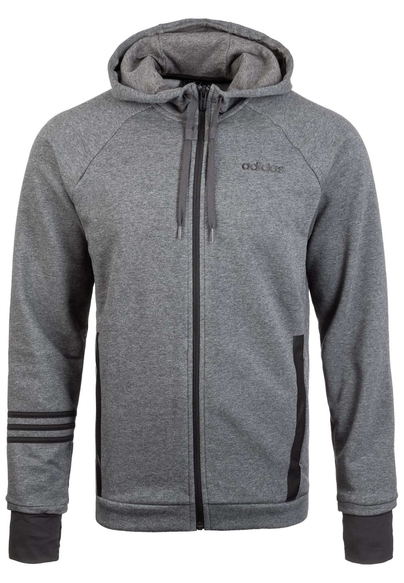 Adidas Performance Heren Sportsweatvest Essentials Motion Pack Antraciet Grijs Gemeleerd adidas performance kopen in de aanbieding