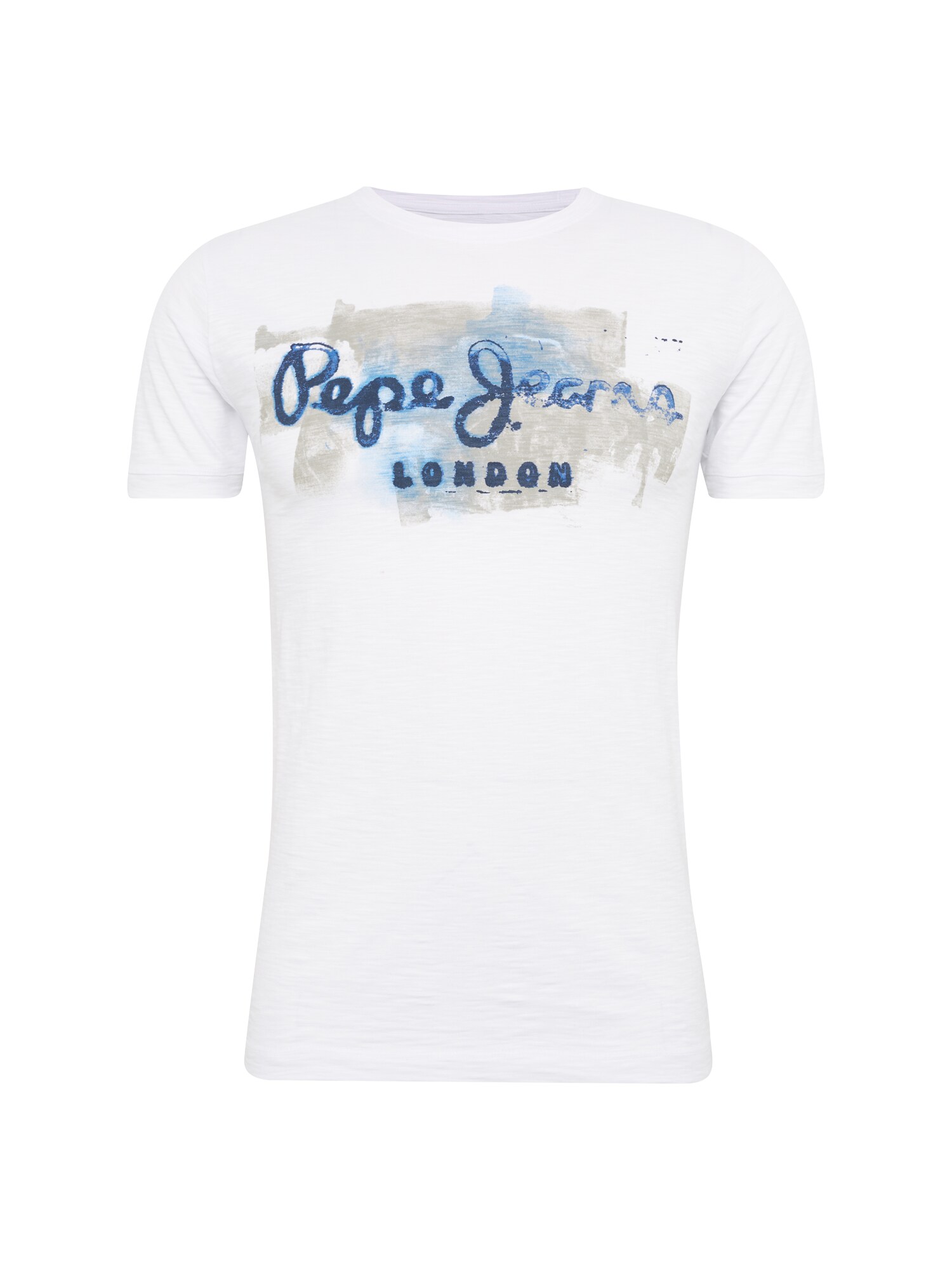 Pepe Jeans Marškinėliai 'GOLDERS'  mėlyna / balta