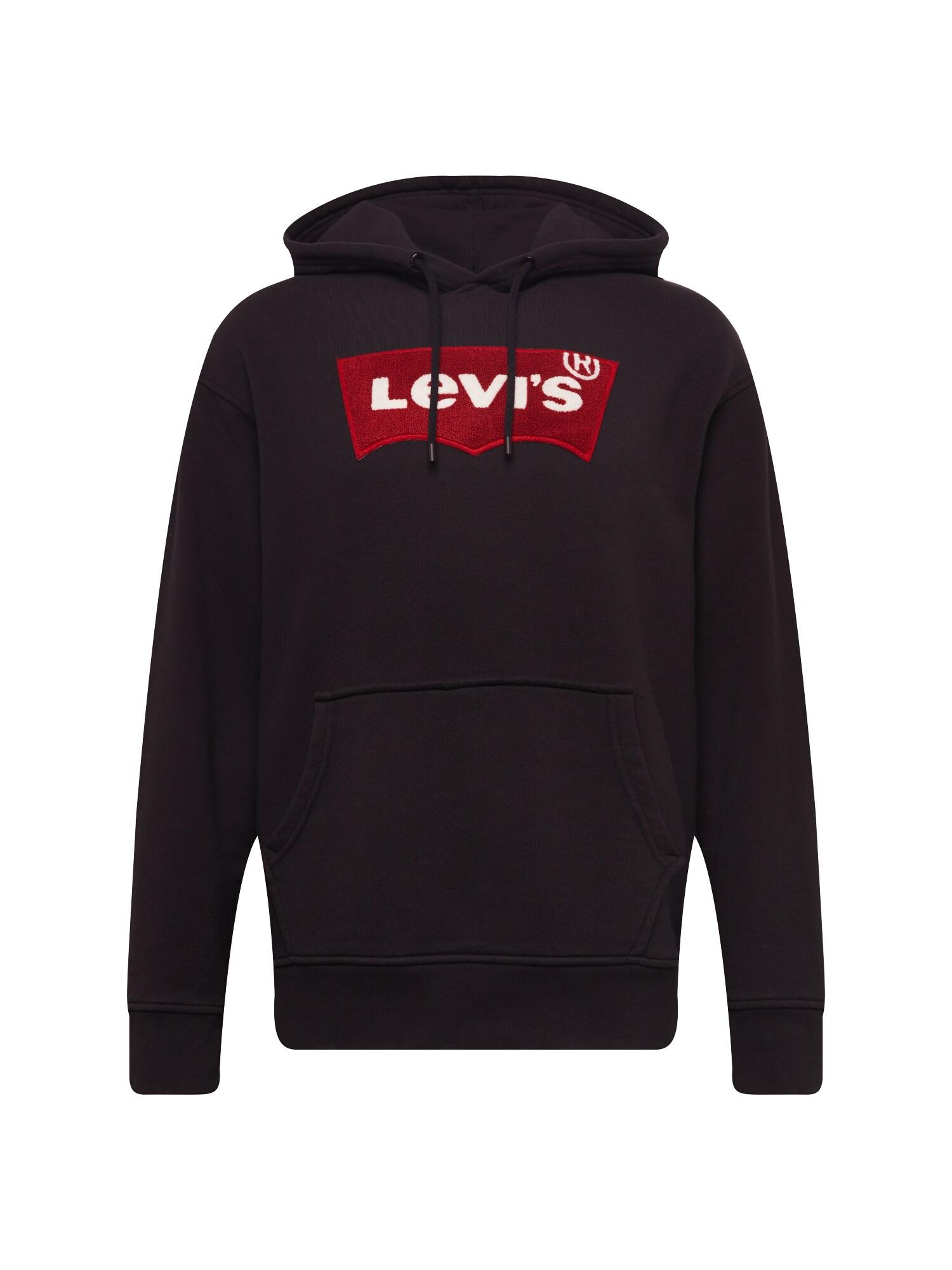 Levis Heren Sweatshirt Rood Zwart levis kopen in de aanbieding
