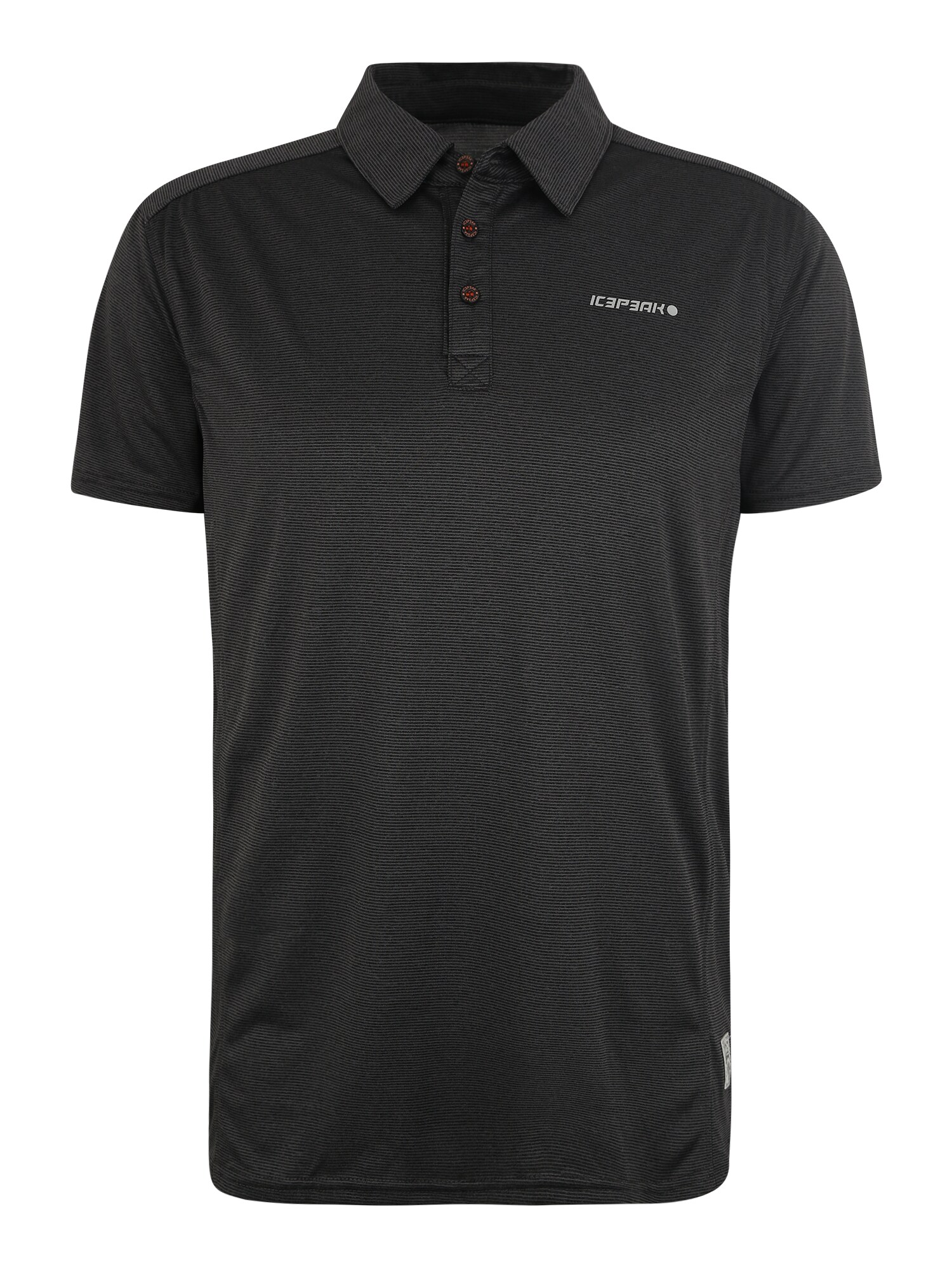 Icepeak Heren Functioneel Shirt Sharpa Zwart icepeak kopen in de aanbieding