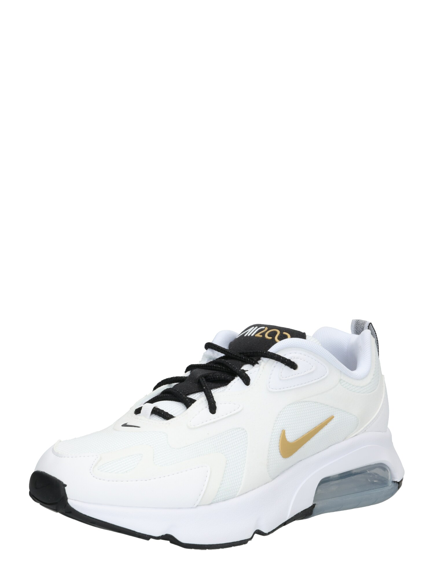 Nike Sportswear Sportbačiai be auliuko 'AIR MAX 200'  balta / auksas